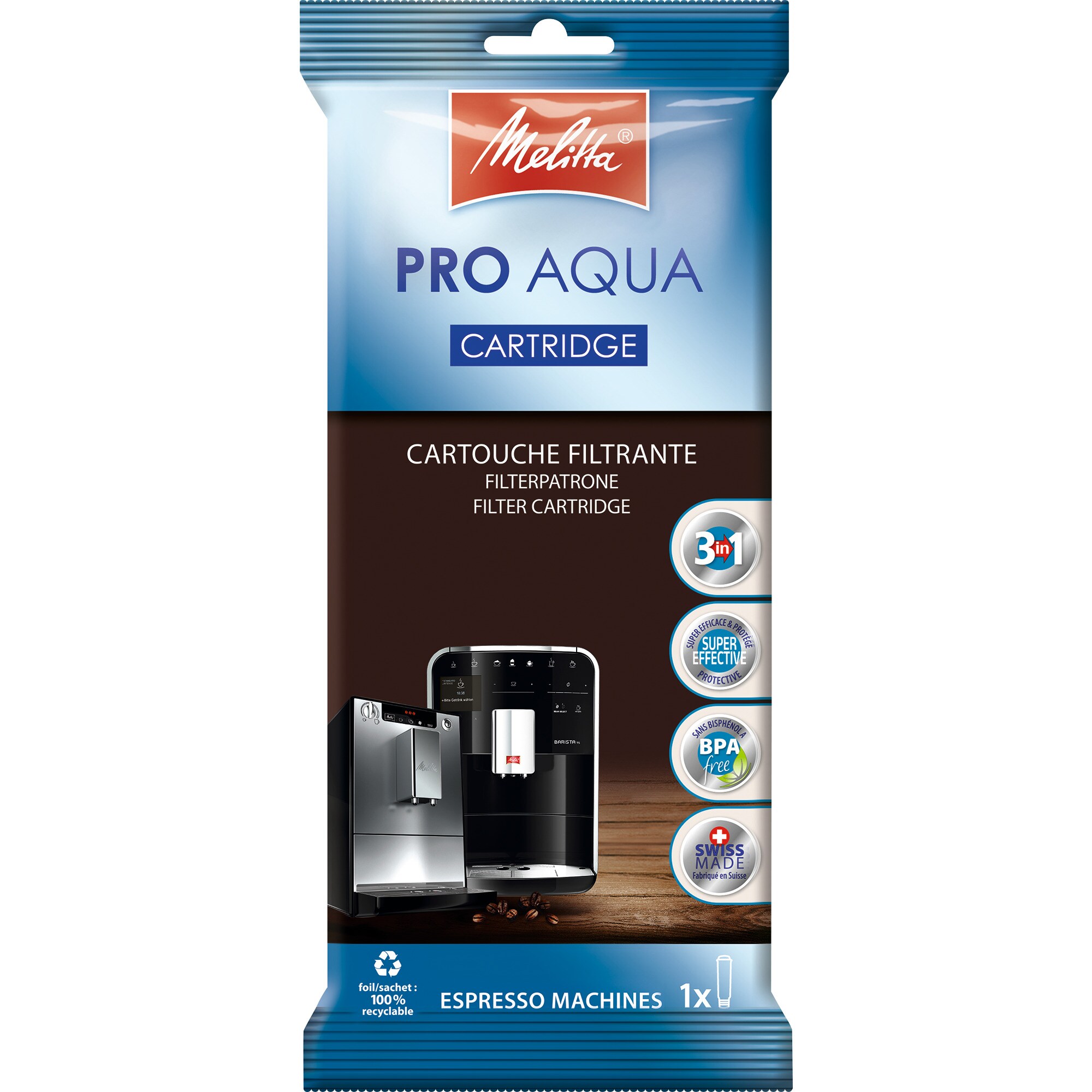 Melitta Filter Wasserfilter Pro Aqua - Bild 1
