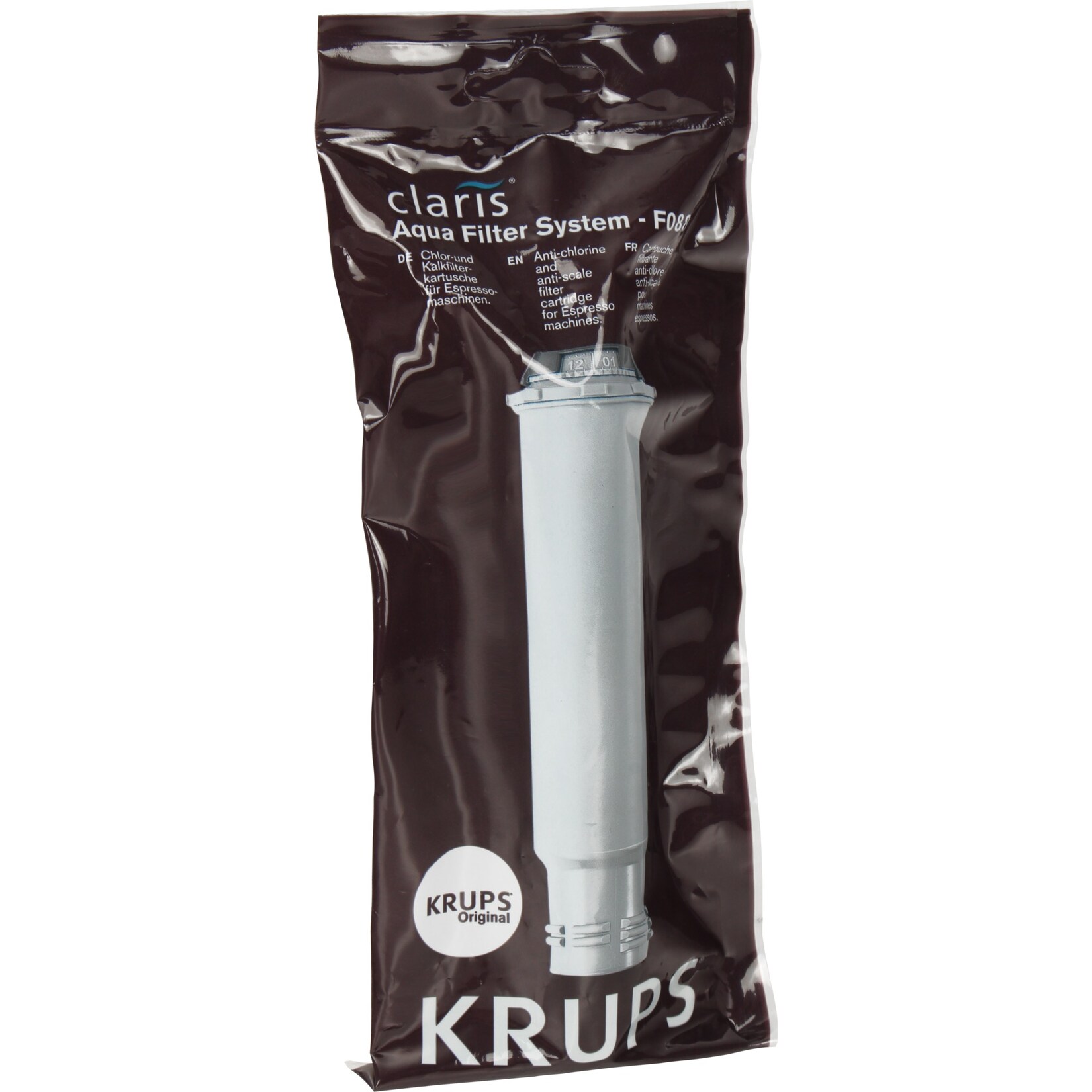 Krups Wasserfilter Filtereinsatz F08801 für Espressomaschinen | 00010942120247