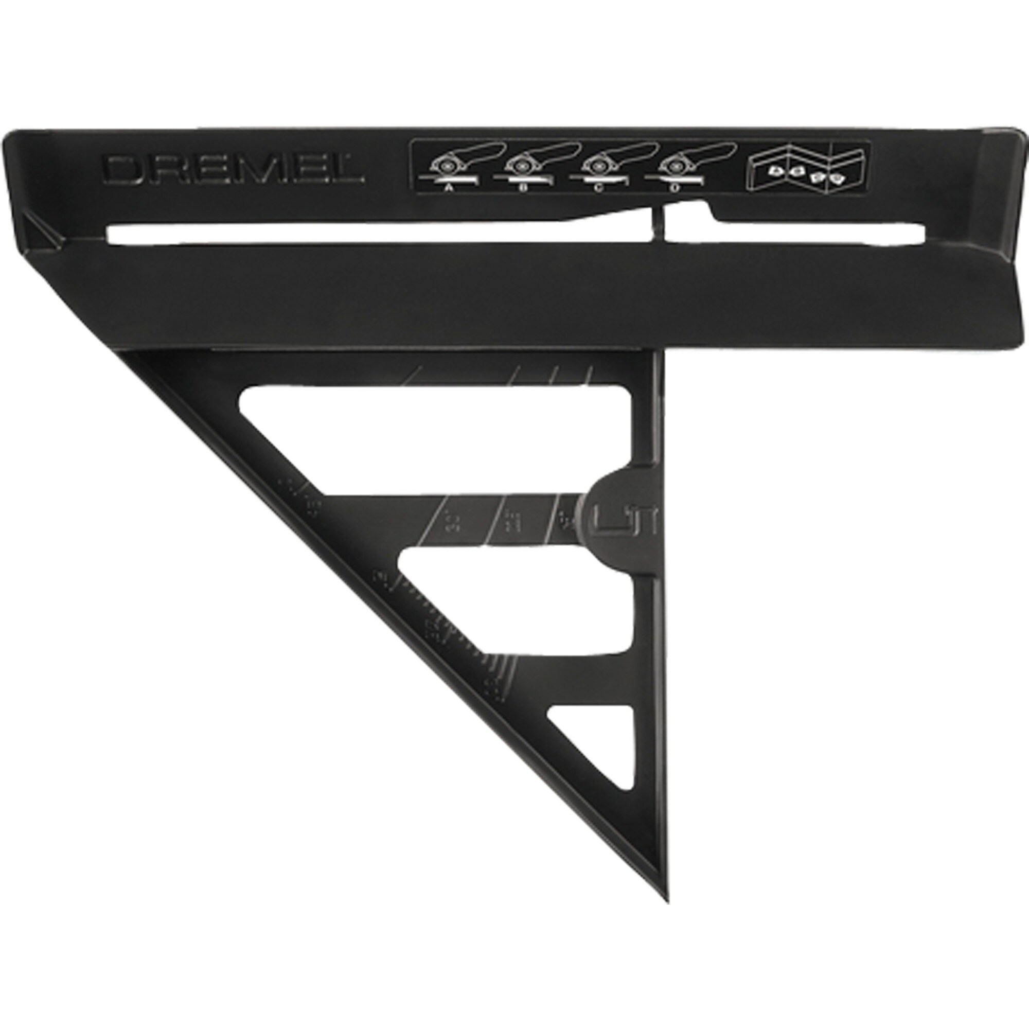 Dremel F&uuml;hrung Gehrungswinkel-Vorsatz DSM840 - Bild 1