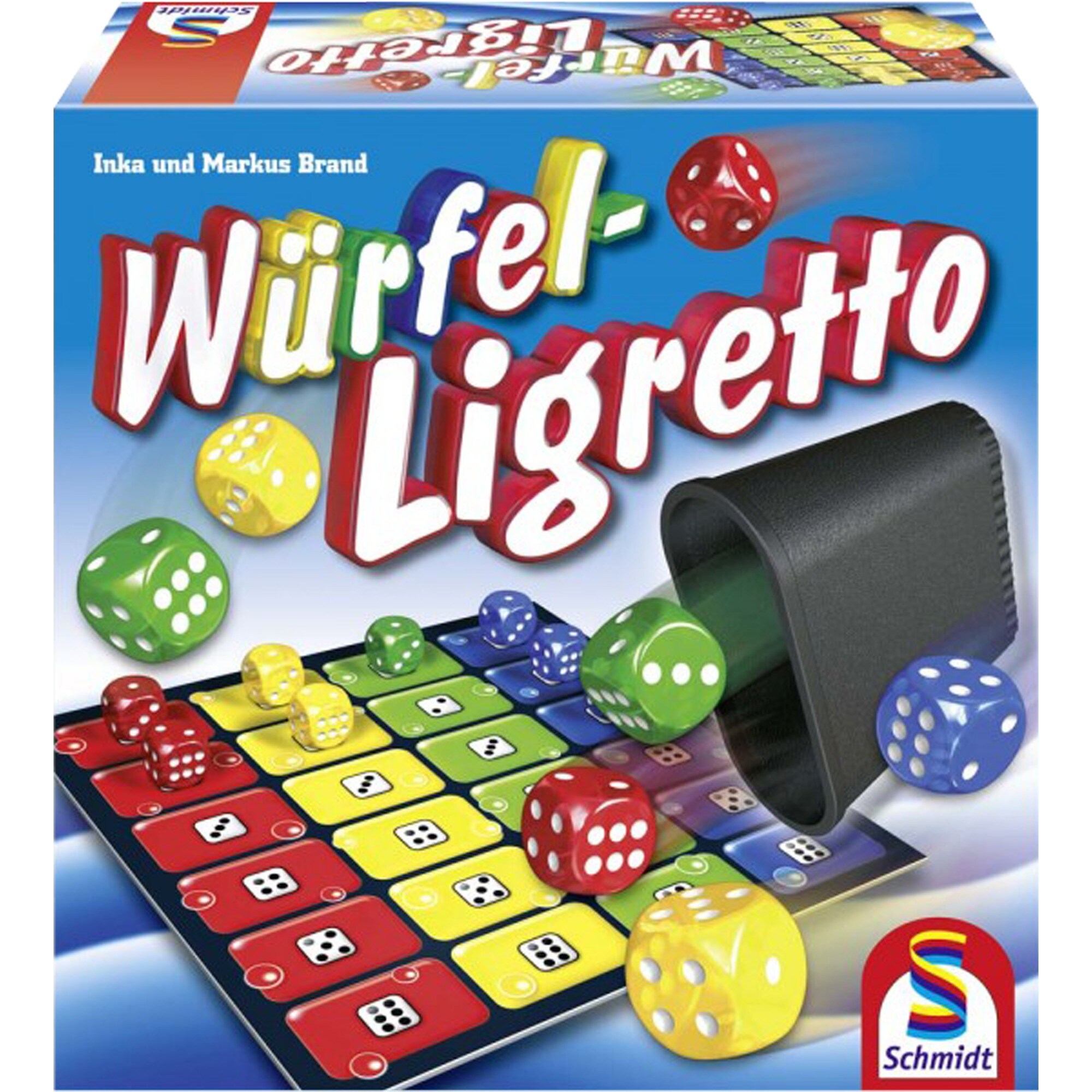 Schmidt Spiele W&uuml;rfelspiel W&uuml;rfel Ligretto - Bild 1