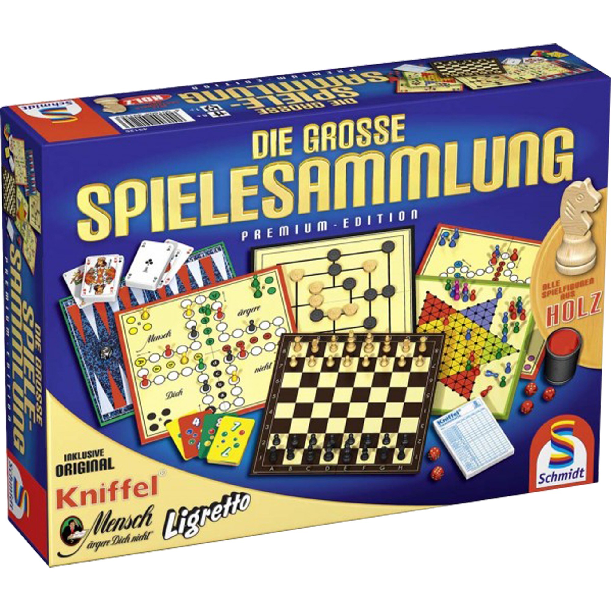 Schmidt Spiele Brettspiel Spielesammlung: Die gro&szlig;e Spielesammlung - Bild 1