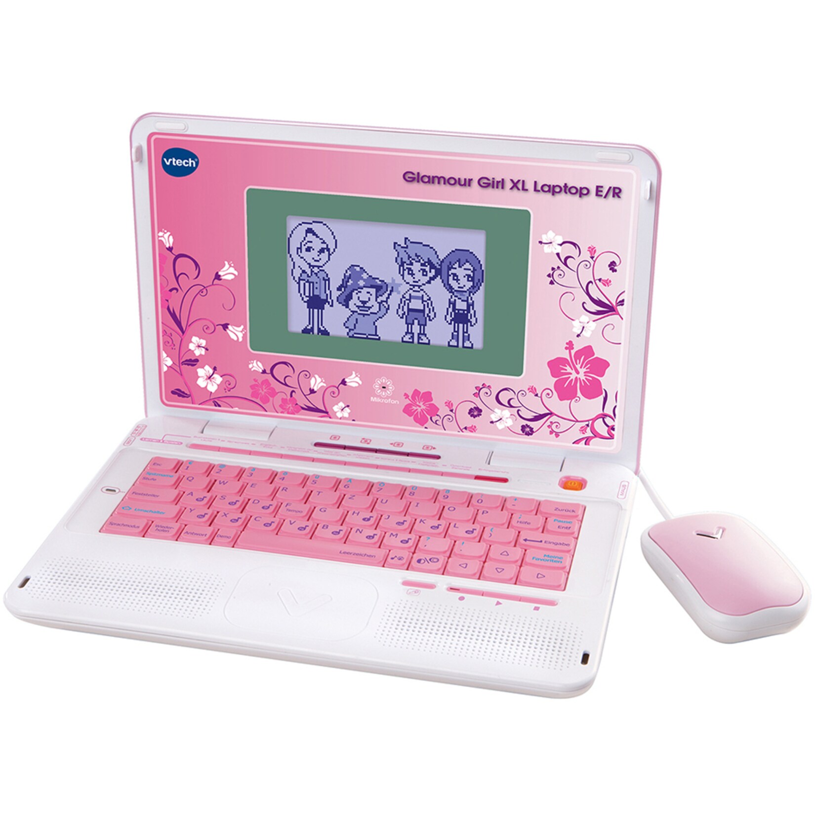 Vtech Lerncomputer Glamour Girl XL Laptop E/R | 03417761179642