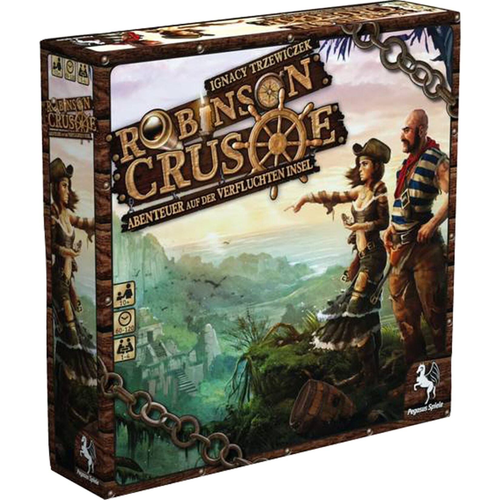 Pegasus Brettspiel Robinson Crusoe – Abenteuer auf der Verfluchten Insel | 04250231704666