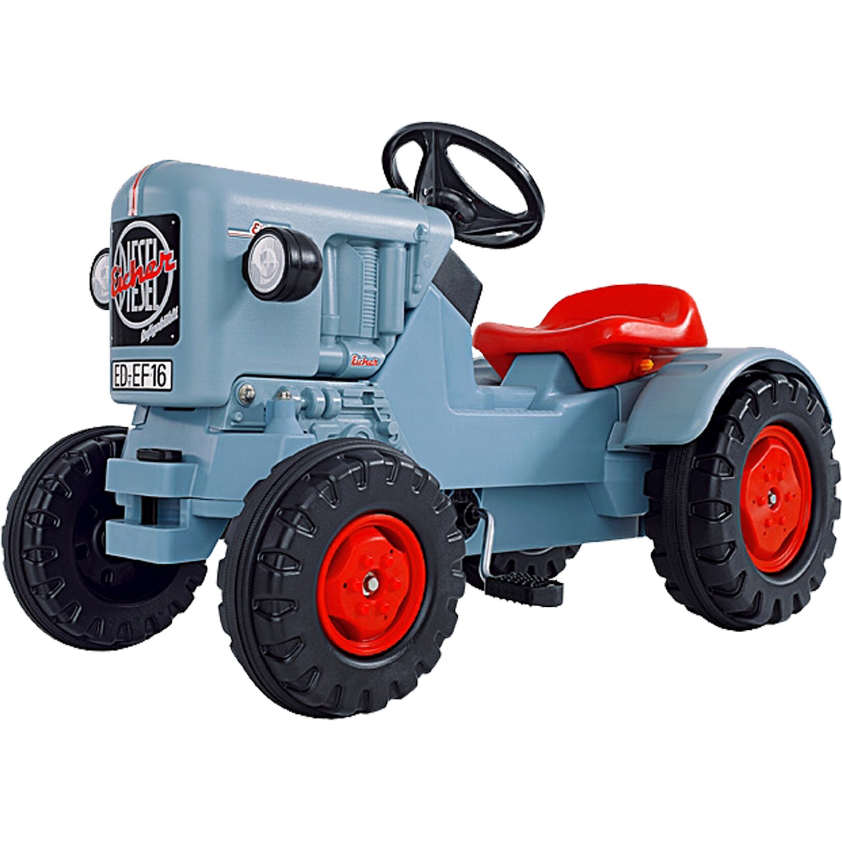 BIG Kinderfahrzeug Traktor Eicher Diesel ED 16 | 04004943565653