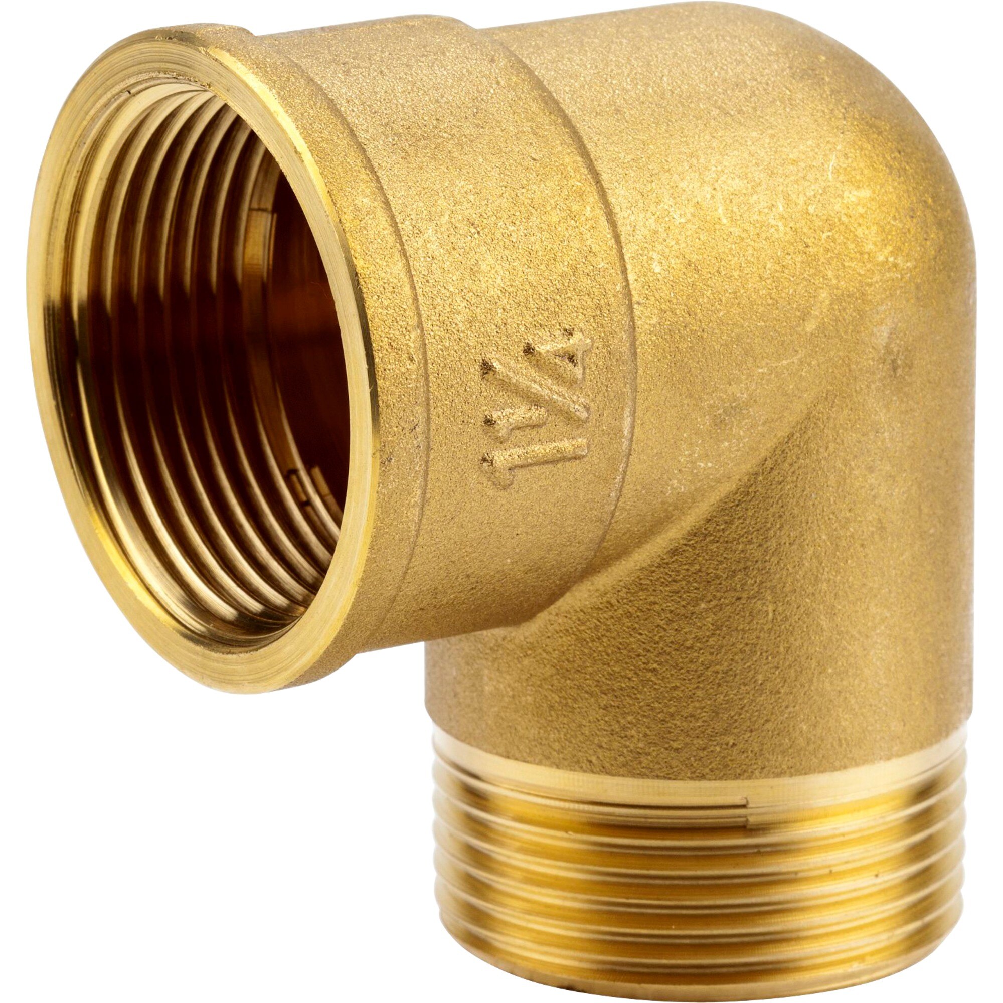 GARDENA Verbindung Messing-Winkel IG + AG 42mm (G 1.1/4) - Bild 1