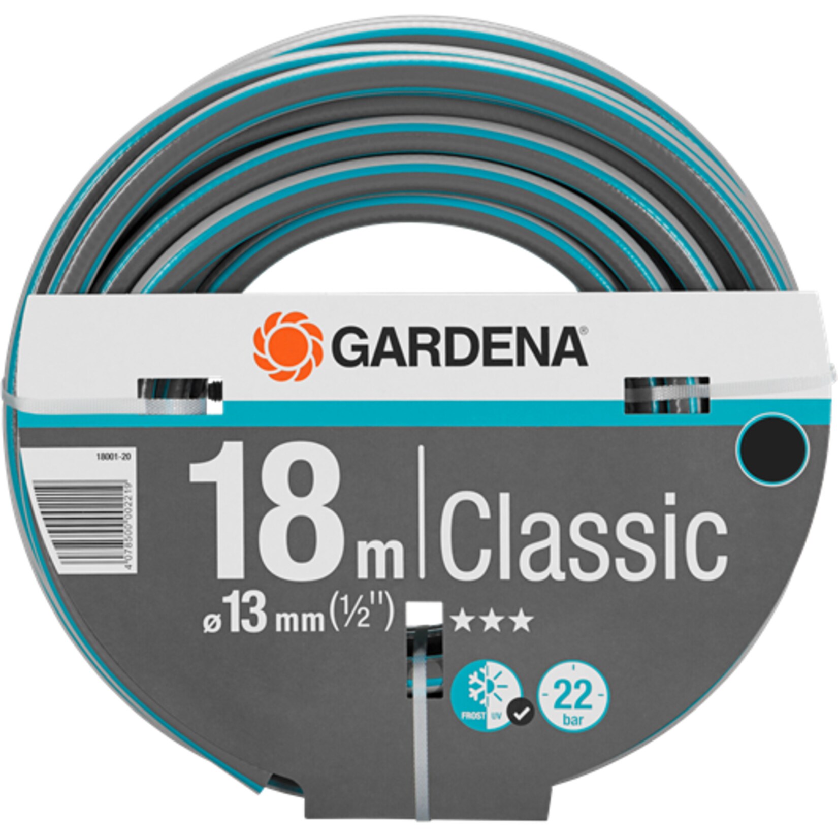 GARDENA Schlauch Classic Schlauch 13mm (1/2″) | 04078500002240