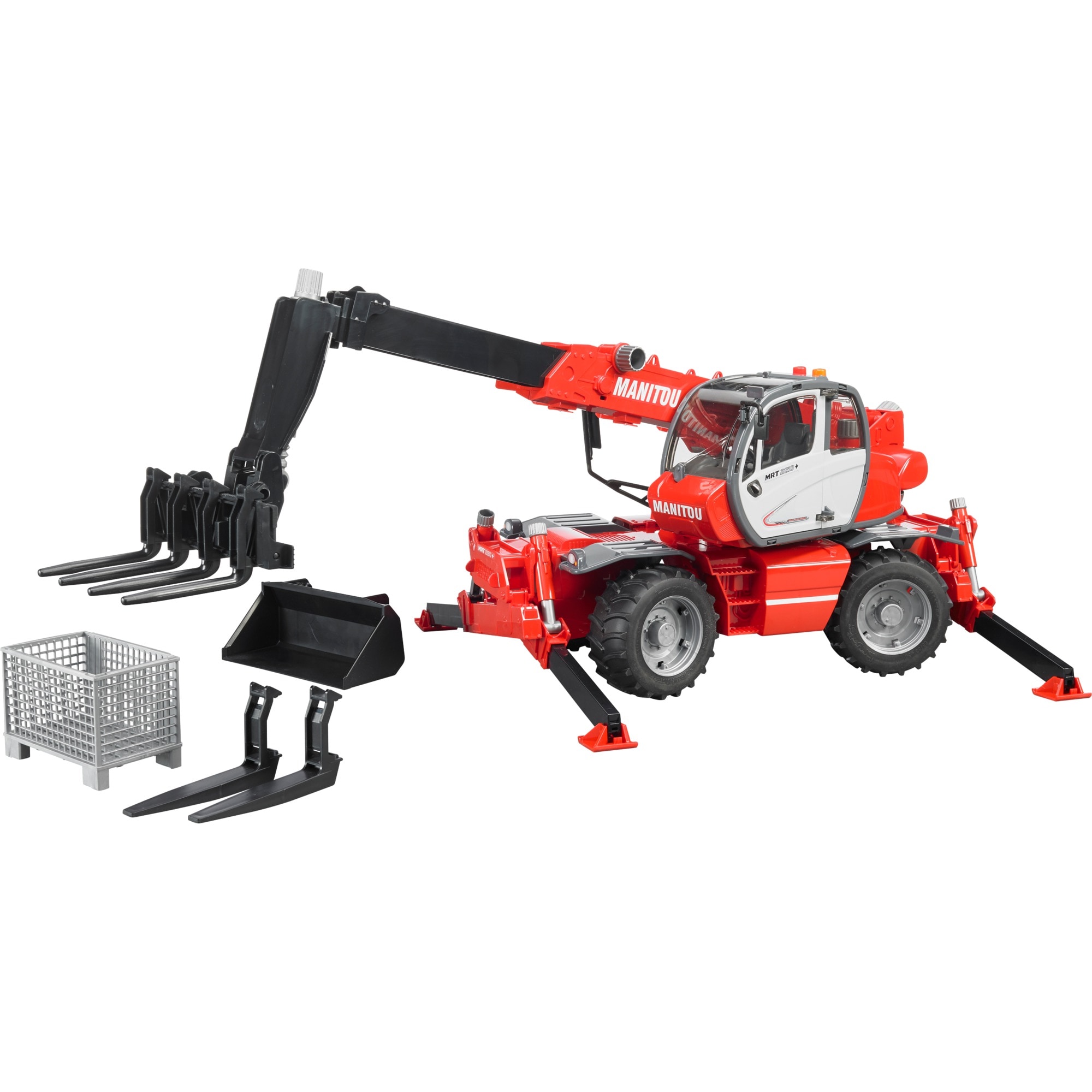 bruder Modellfahrzeug Manitou Teleskopstapler MRT 2150 - Bild 1