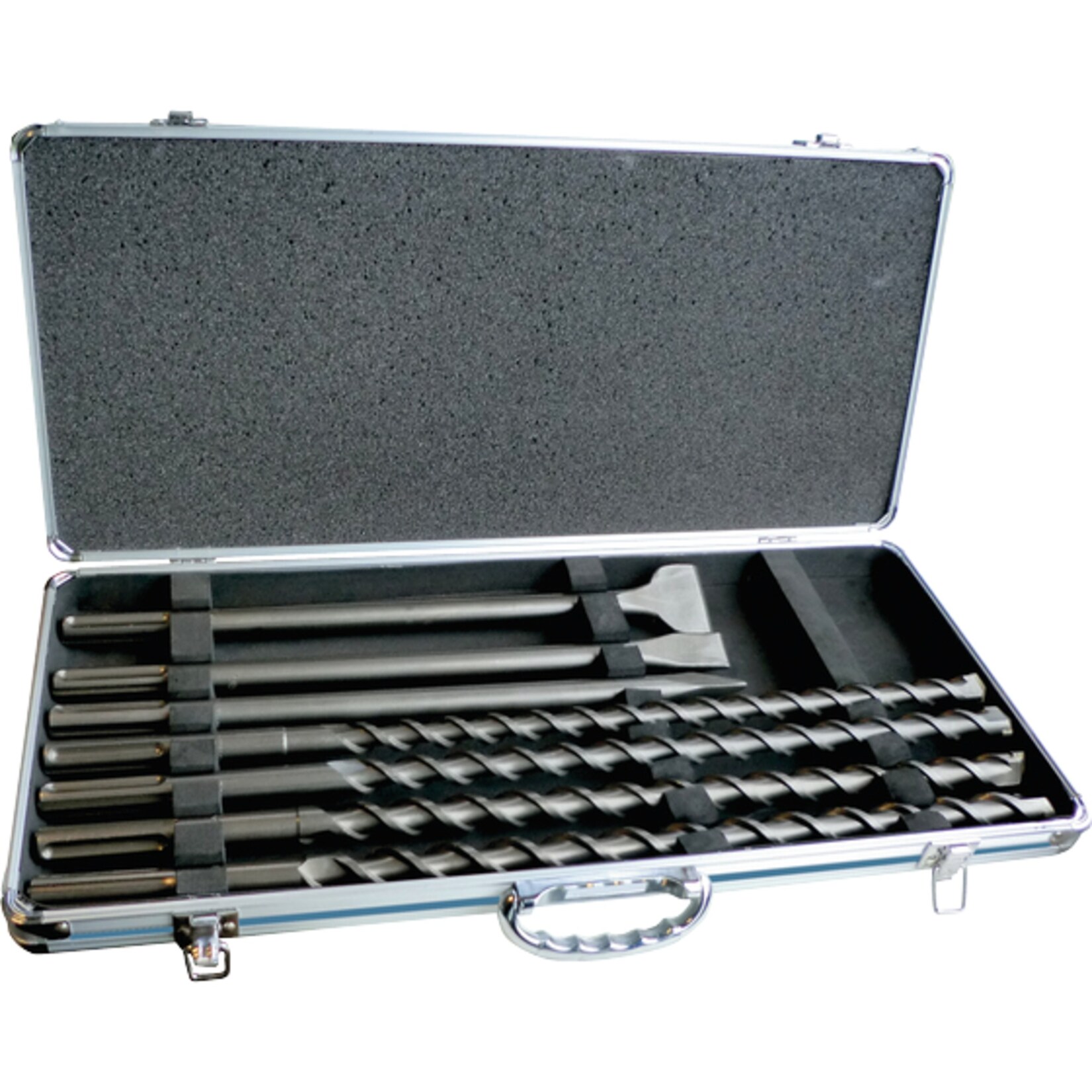 Makita Meißel- & Bohrer-Satz Bohrer-Meißelset D-42494, SDS-MAX, 7-teilig | 00088381404952