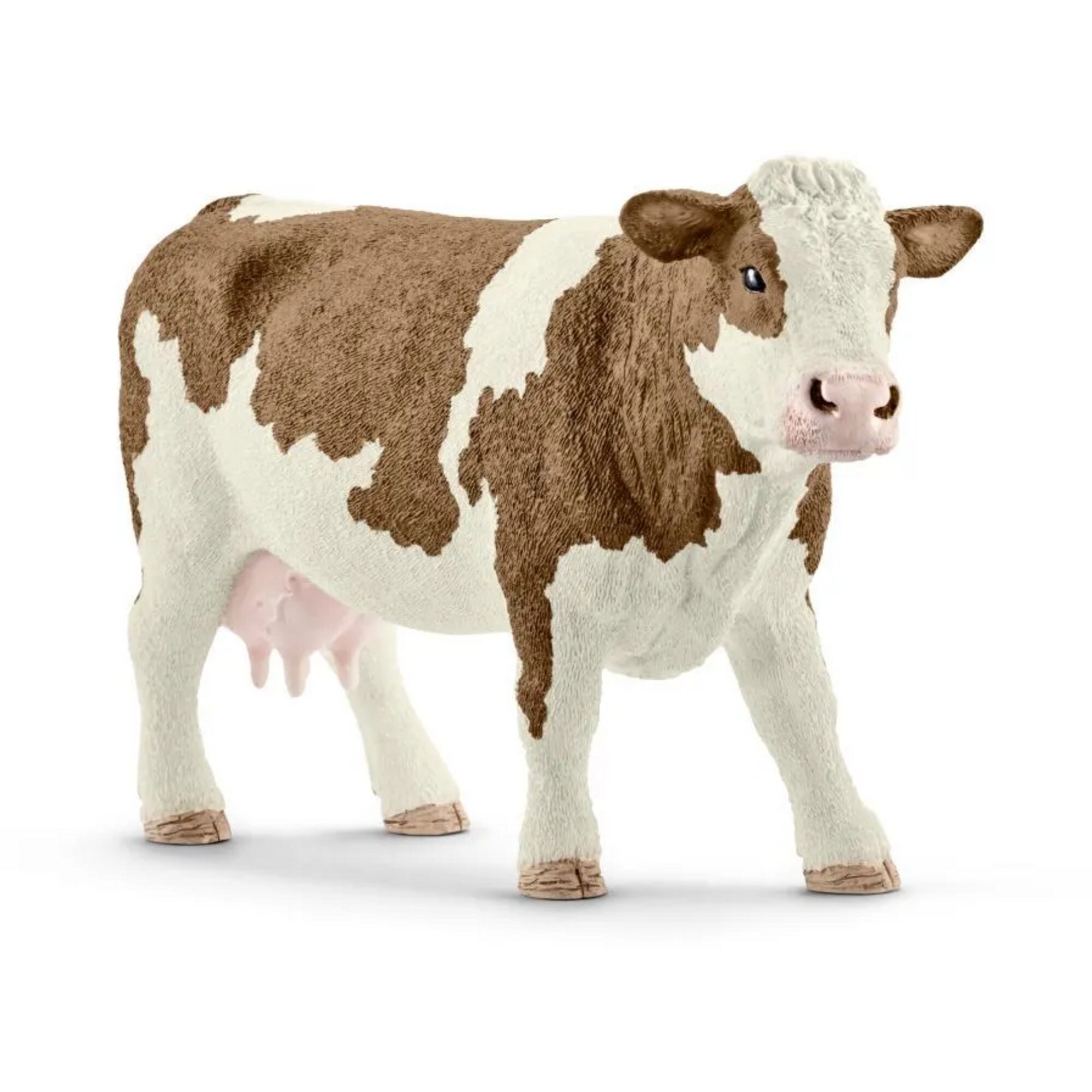 Schleich Spielfigur Farm World Fleckvieh-Kuh - Bild 1