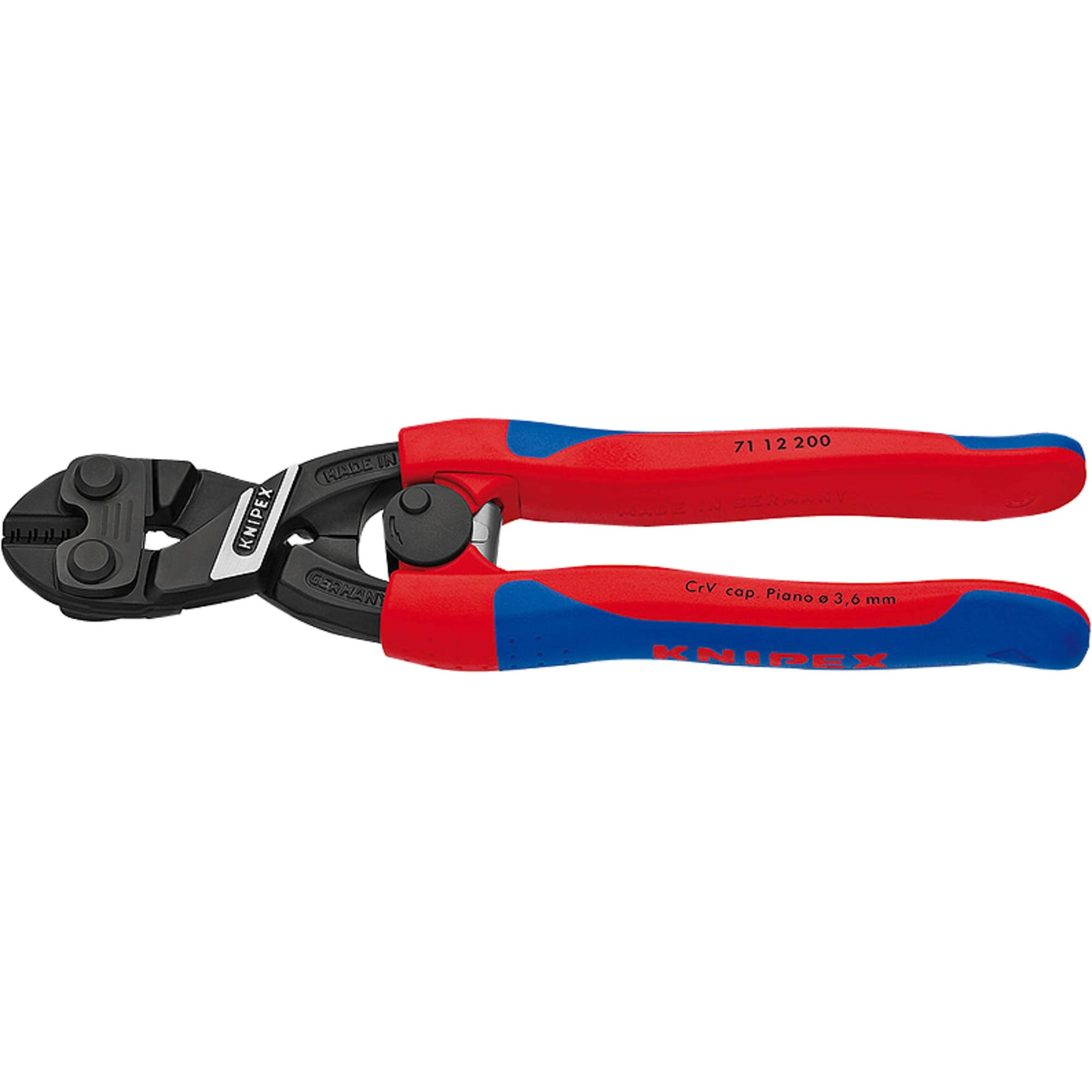 Knipex Schneid-Zange Kompakt-Bolzenschneider CoBolt 71 12 200 - Bild 1