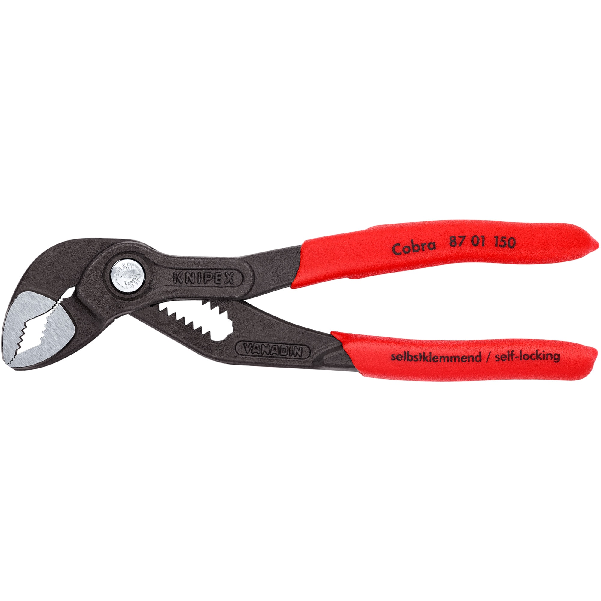 Knipex Rohr- / Wasserpumpen-Zange Cobra 87 01 150, 150mm - Bild 1