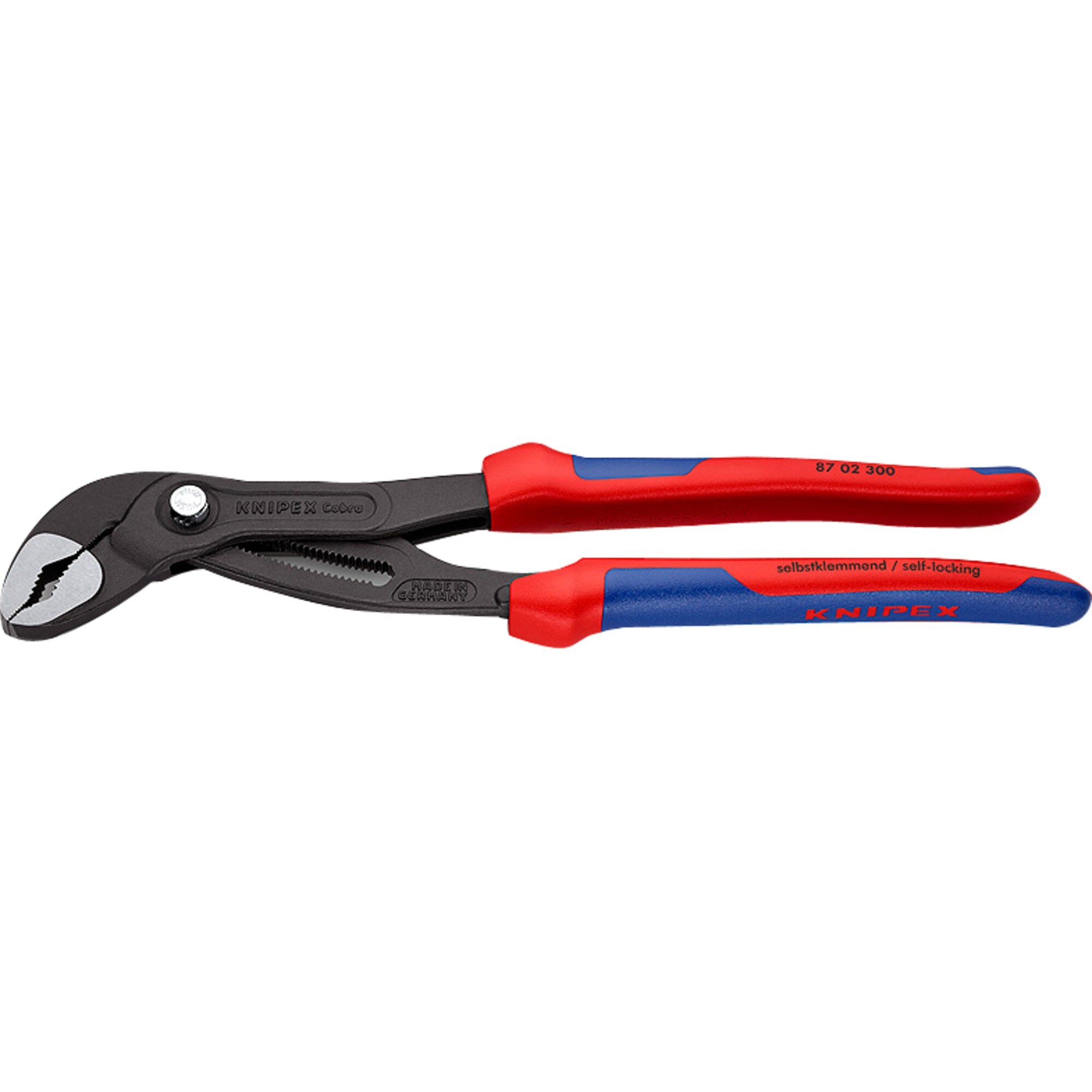 Knipex Rohr- / Wasserpumpen-Zange Cobra 87 02 300, 300mm - Bild 1