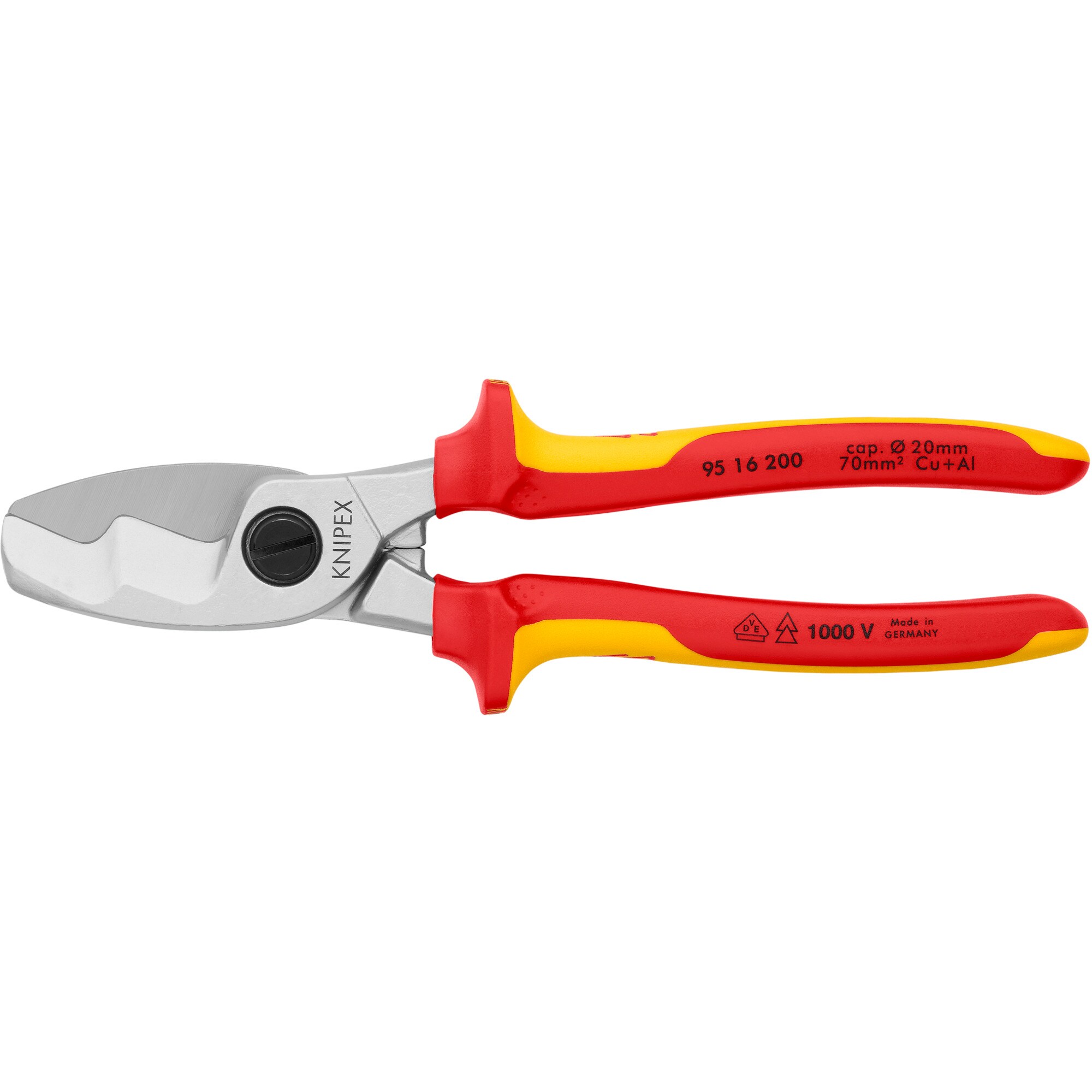 Knipex Schneid-Zange Kabelschere 95 16 200 - Bild 1