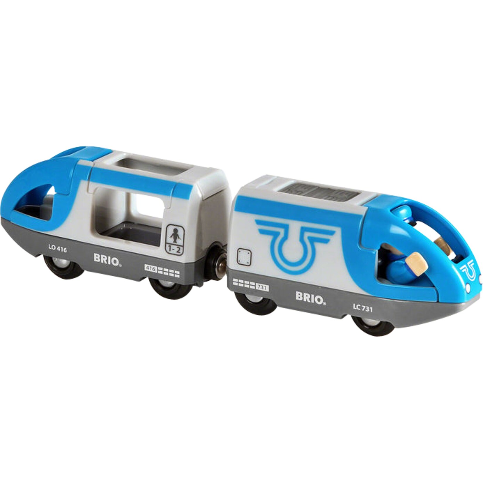 BRIO Spielfahrzeug World Blauer Reisezug | 07312350335064