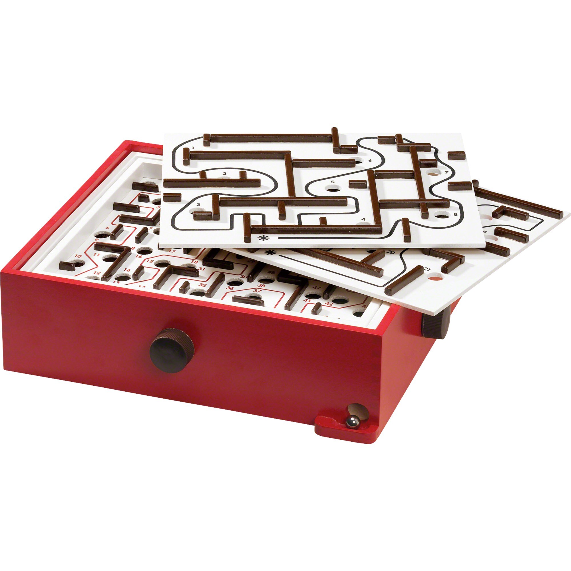 BRIO Geschicklichkeitsspiel Labyrinth mit &Uuml;bungsplatten - Bild 1