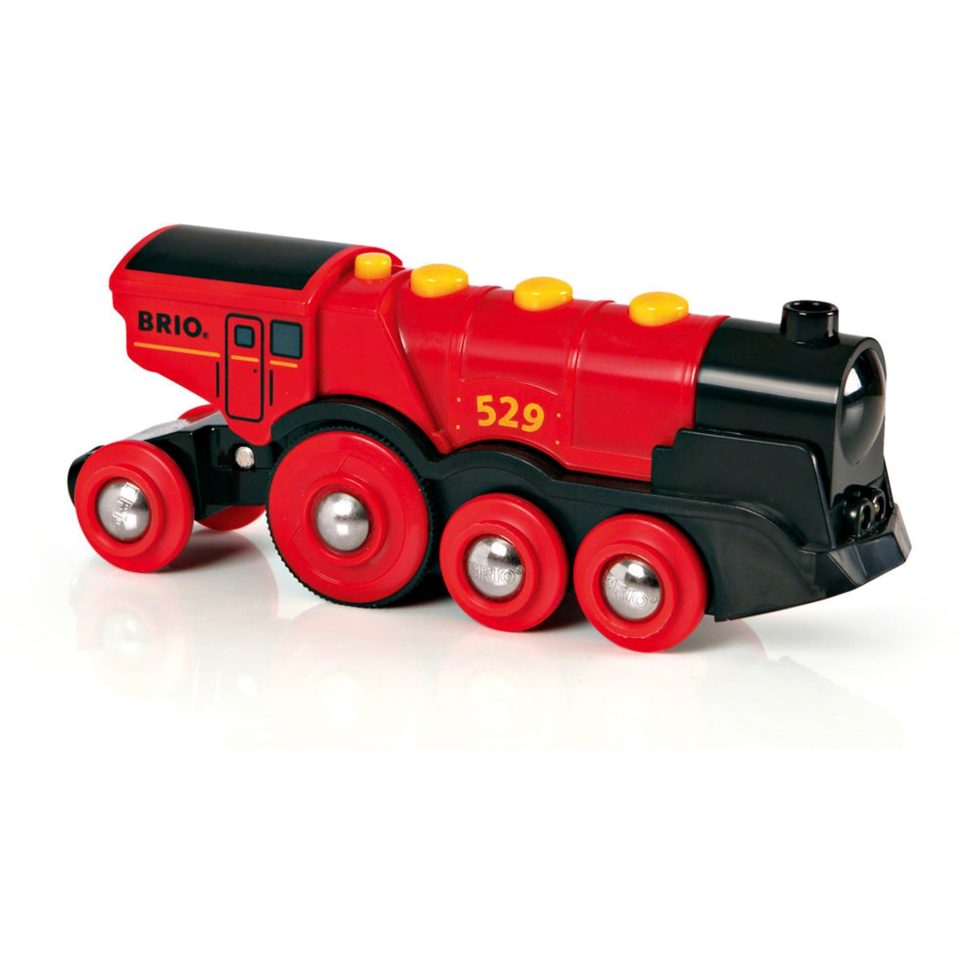 BRIO Spielfahrzeug World Rote Lola Batterielok - Bild 1