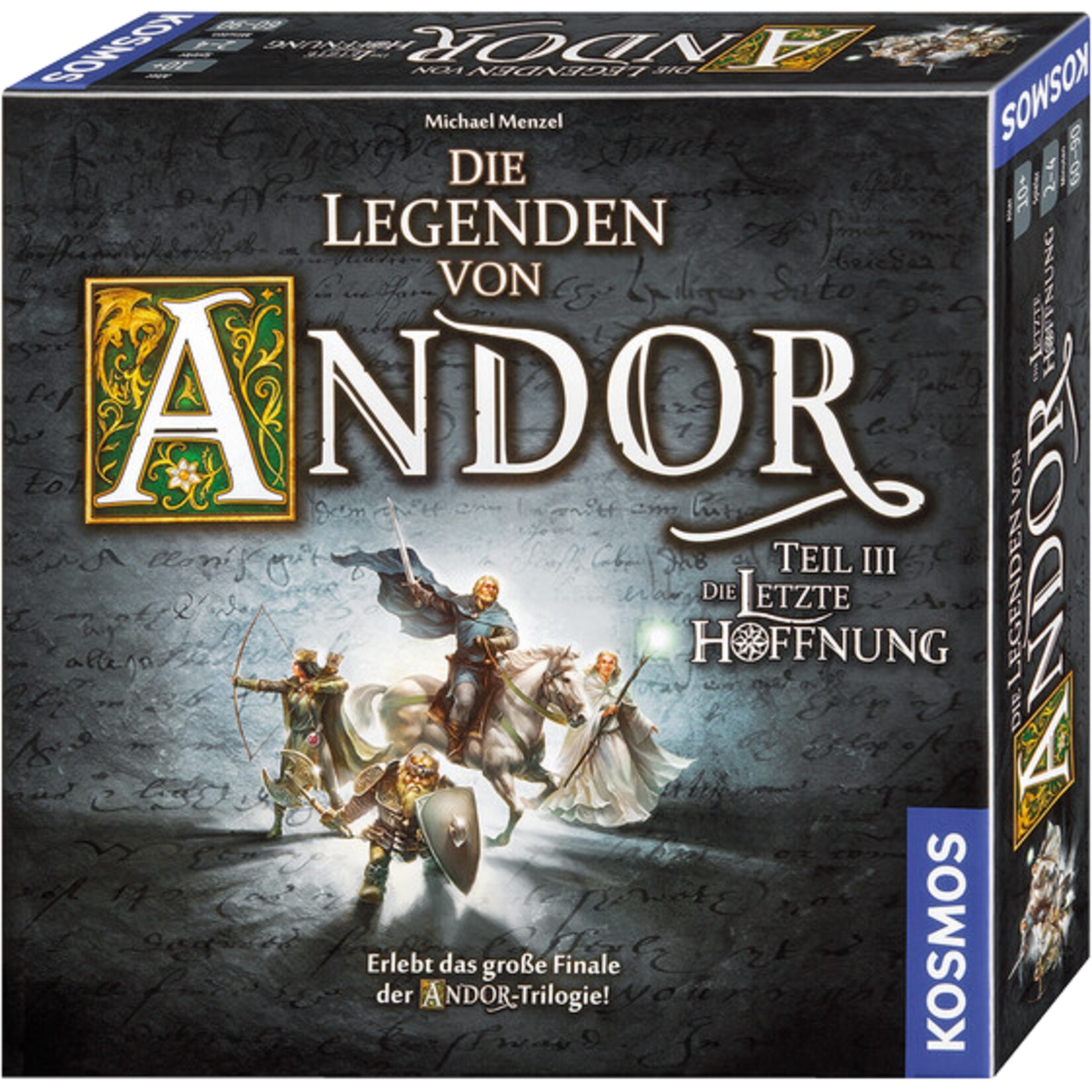 Kosmos Brettspiel Die Legenden von Andor – Teil III: Die letzte Hoffnung | 04002051692803