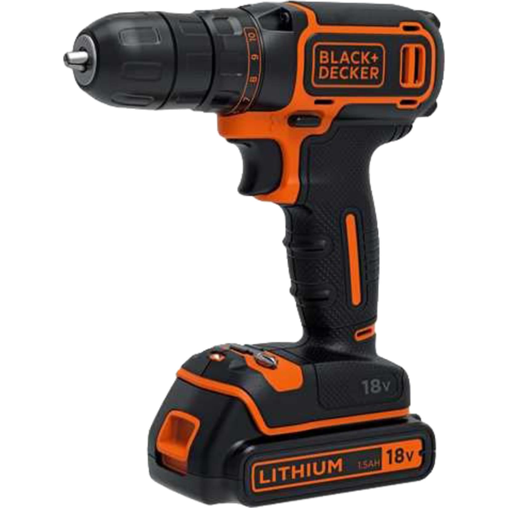 BLACK+DECKER Bohrschrauber Akku-Bohrschrauber BDCDC18K, 18Volt - Bild 1