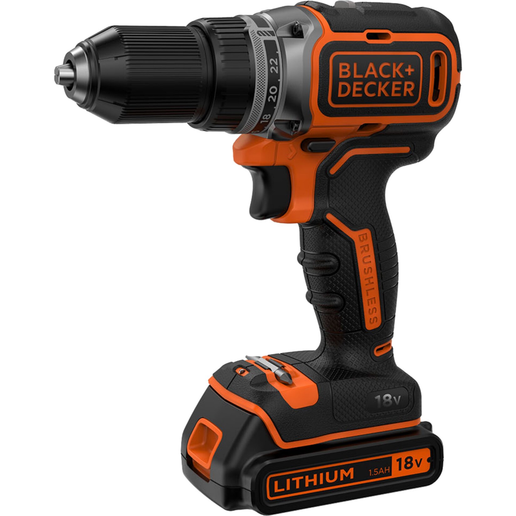 BLACK+DECKER Bohrschrauber Akku-Bohrschrauber BL186K, 18Volt - Bild 1