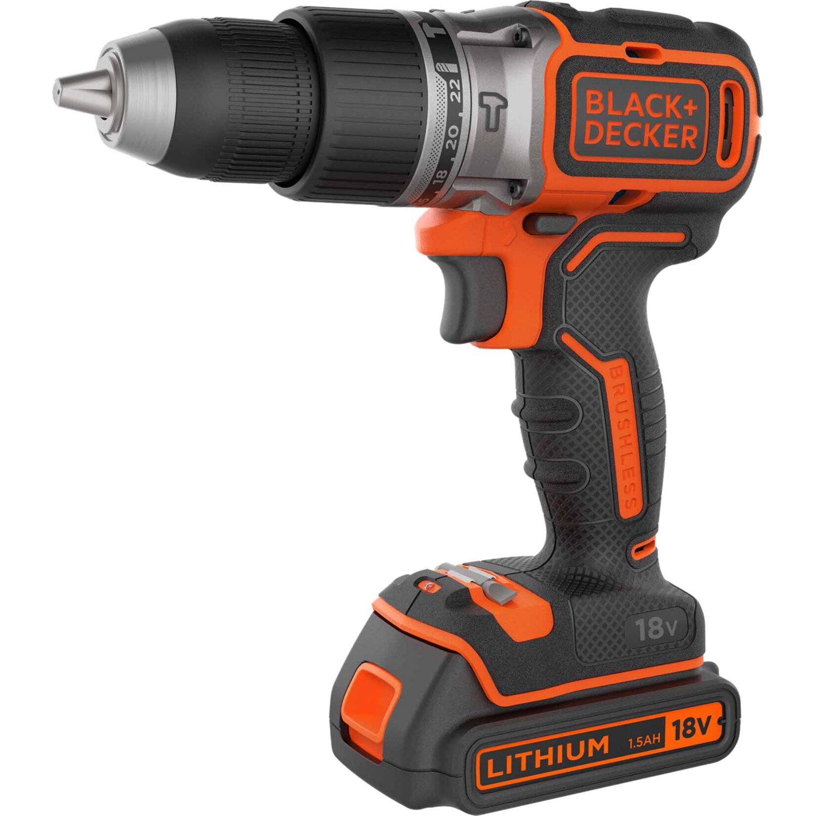 BLACK+DECKER Schlagbohrschrauber Akku-Schlagbohrschrauber BL188K, 18Volt - Bild 1