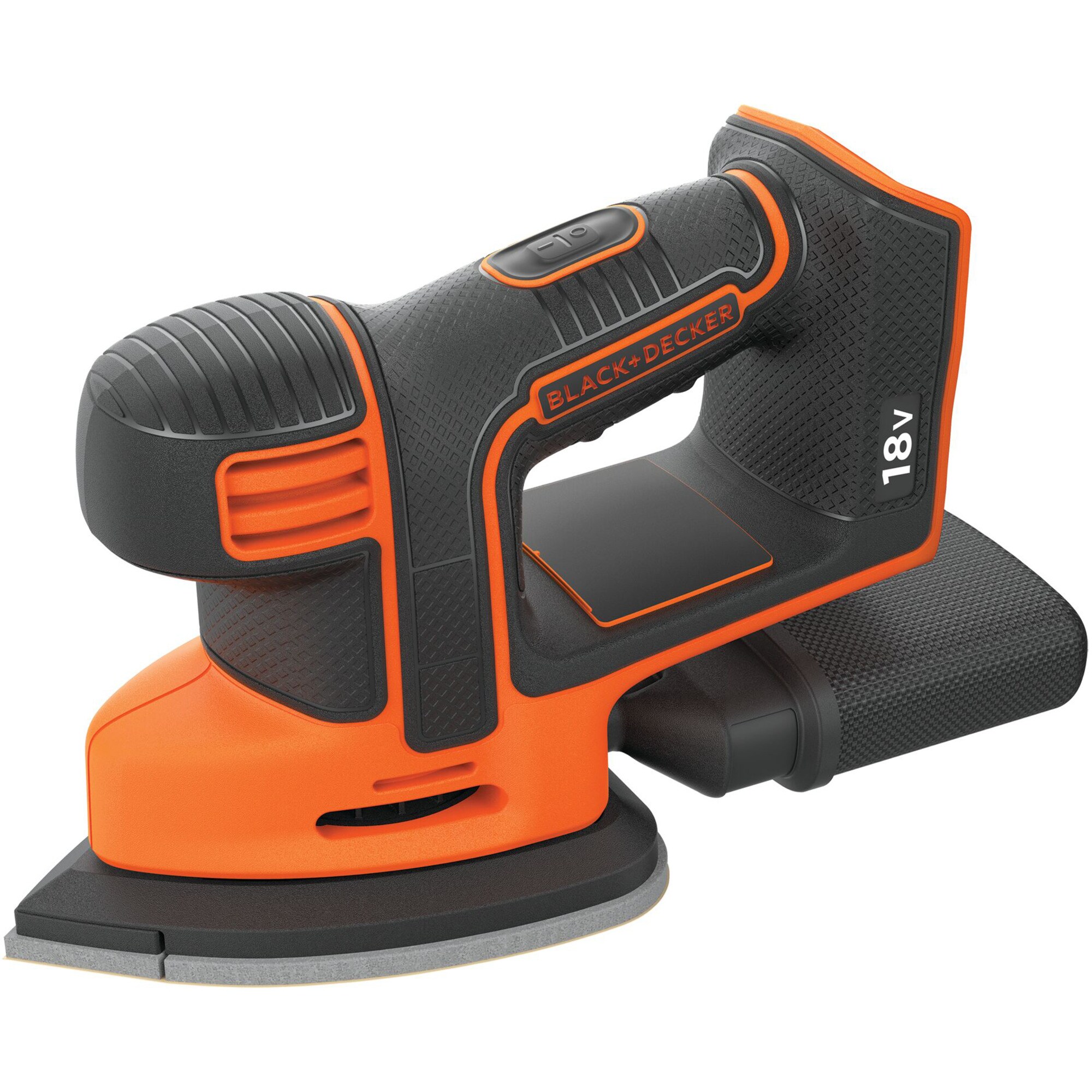 BLACK+DECKER Deltaschleifer Akku-Dreieckschleifer Mouse BDCDS18N, 18Volt - Bild 1