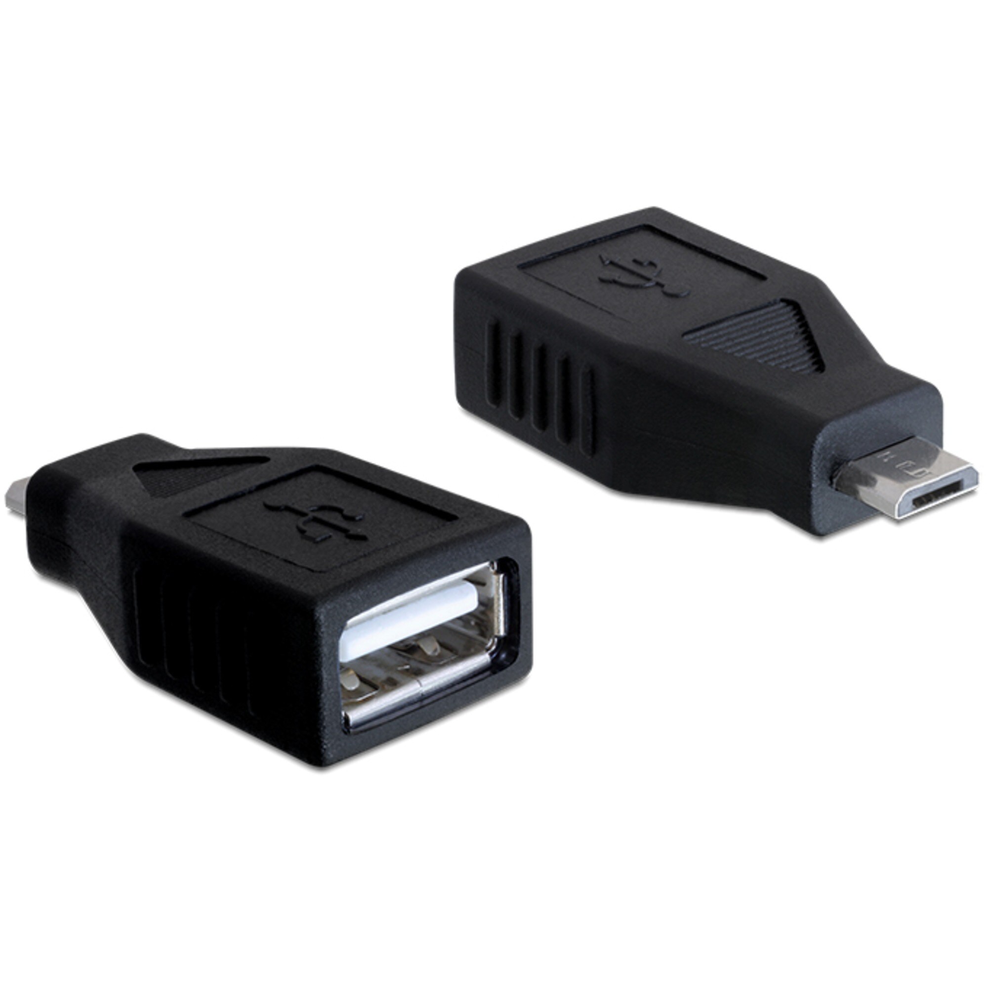 DeLOCK Adapter USB 2.0 Adapter, Micro-USB Stecker > USB-A Buchse - Bild 1