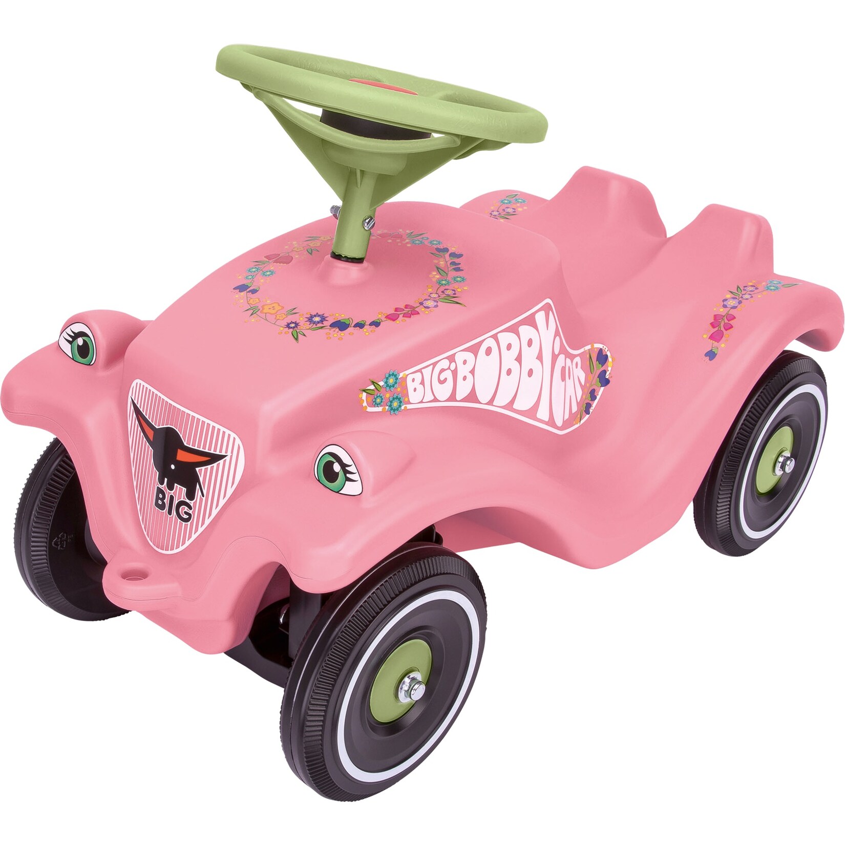 BIG Rutscher Bobby-Car-Classic Flower | 04004943561105