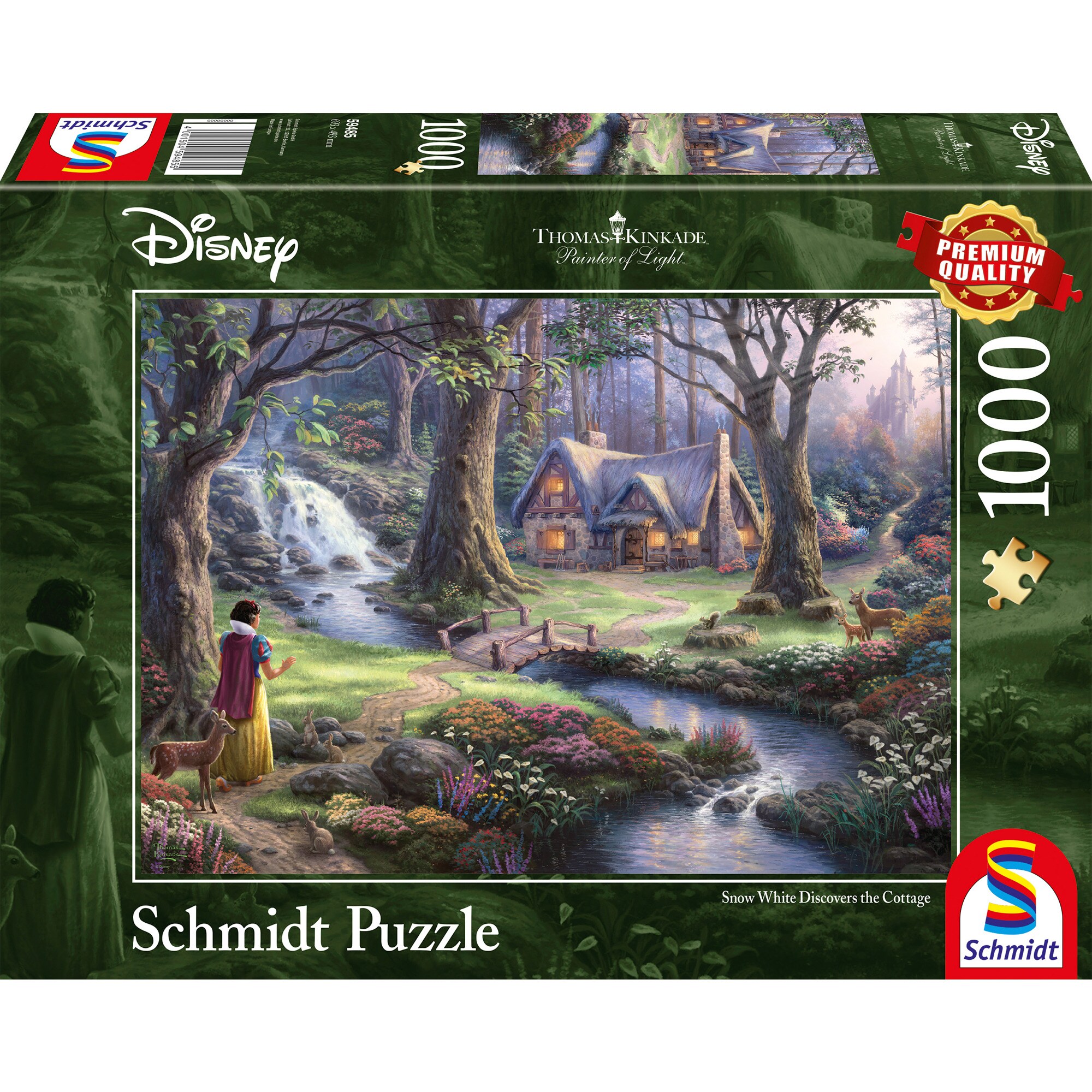 Schmidt Spiele Puzzle Puzzle Thomas Kinkade: Disney Schneewittchen - Bild 1