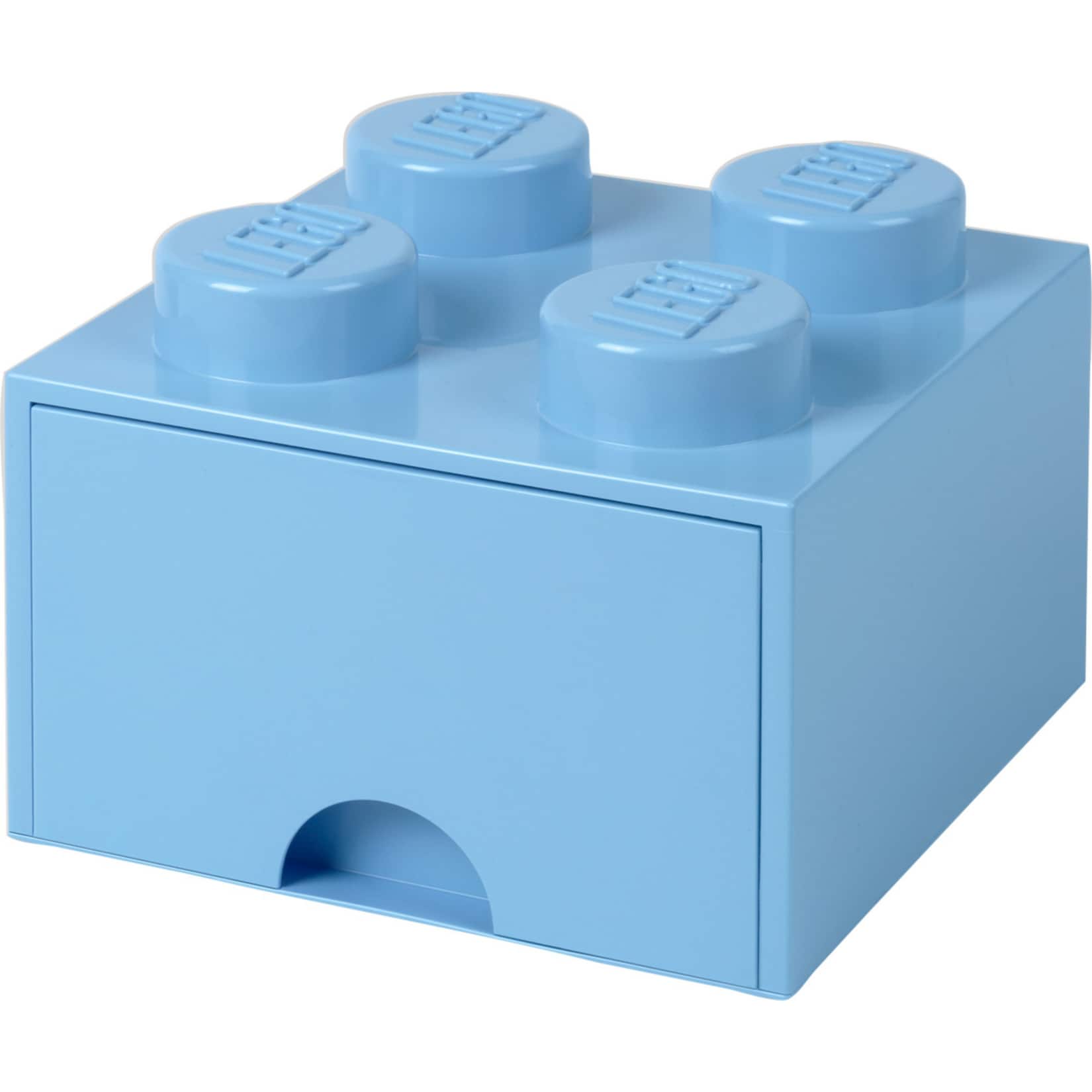 Room Copenhagen Aufbewahrungsbox LEGO Brick Drawer 4 hellblau