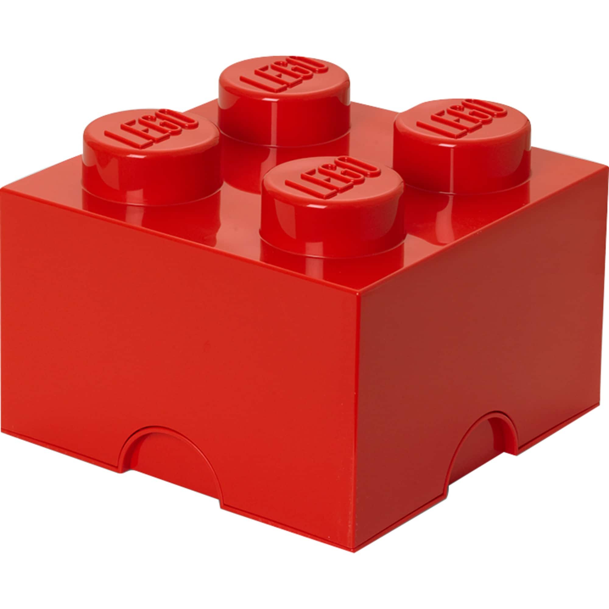 Room Copenhagen Aufbewahrungsbox LEGO Storage Brick 4 rot - Bild 1