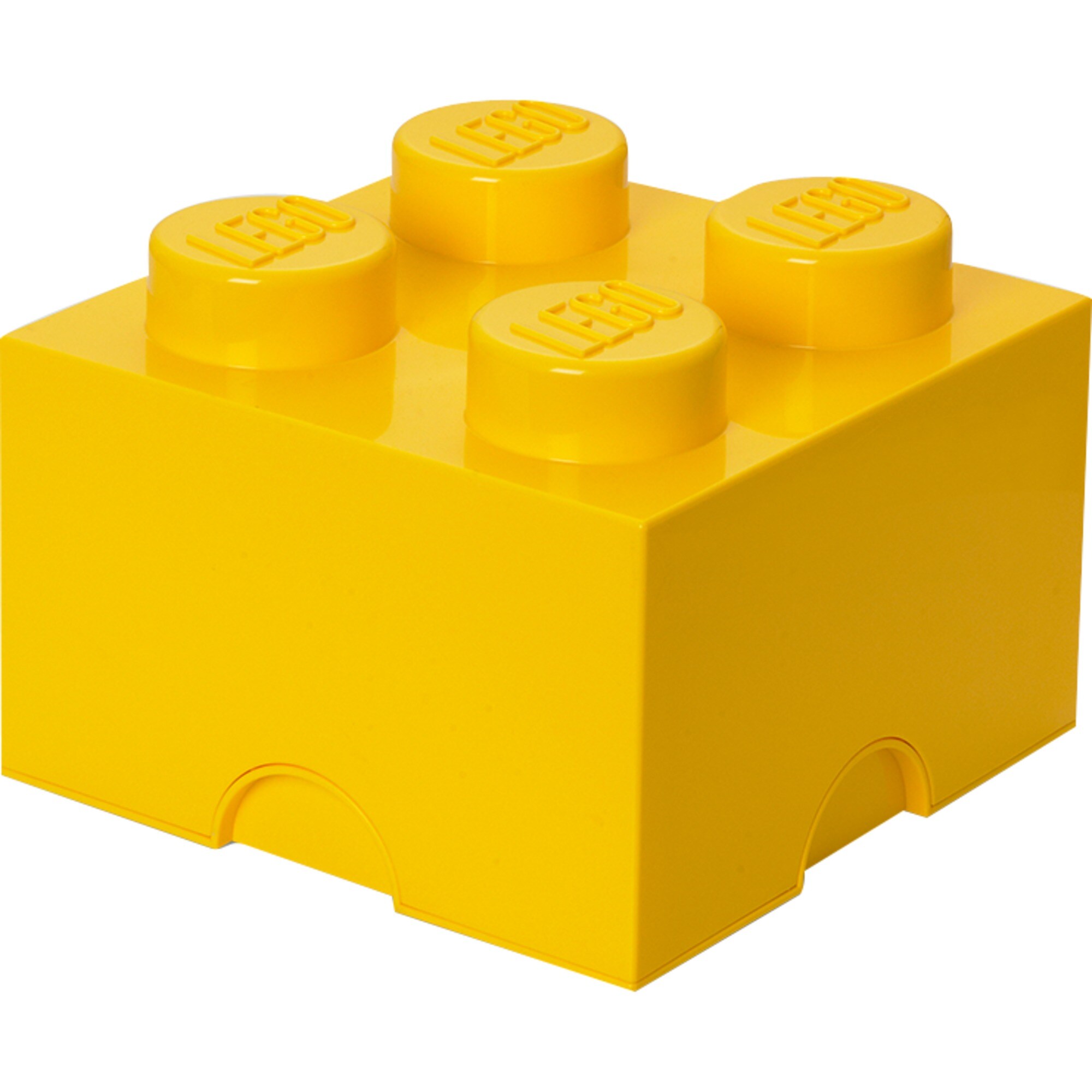 Room Copenhagen Aufbewahrungsbox LEGO Storage Brick 4 gelb - Bild 1