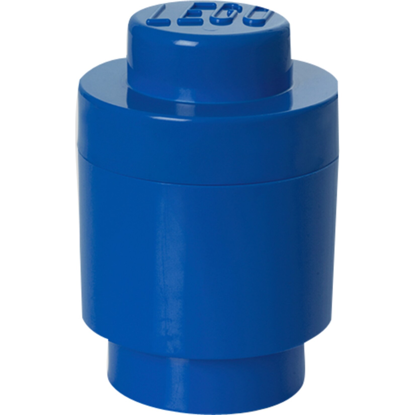 Room Copenhagen Aufbewahrungsbox LEGO Storage Brick 1 rund blau - Bild 1