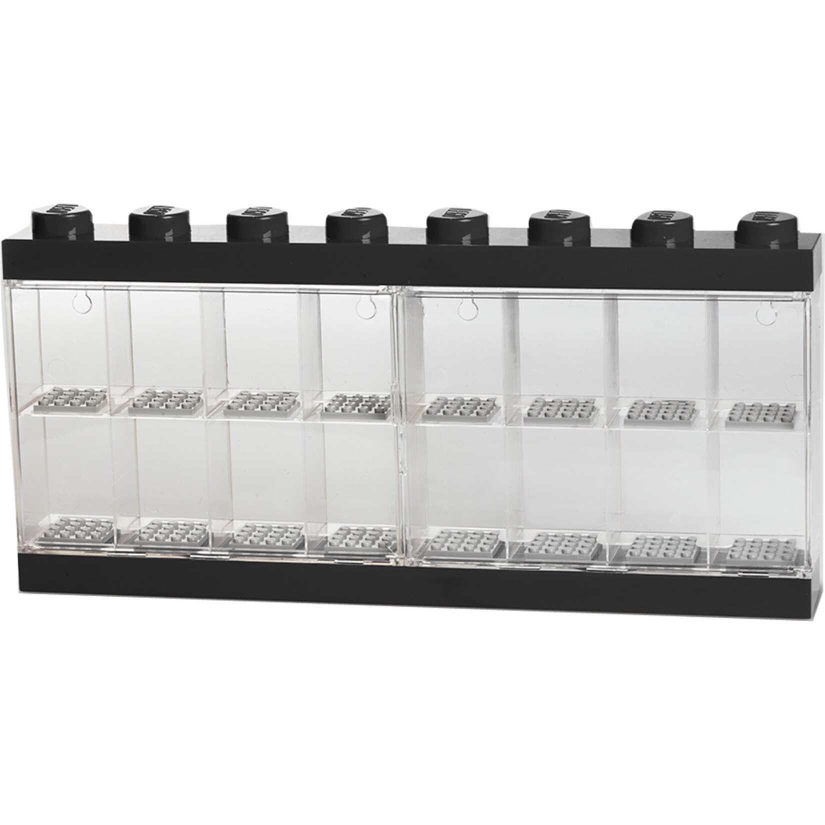 Room Copenhagen Aufbewahrungsbox LEGO Minifiguren Display Case 16 schwarz - Bild 1