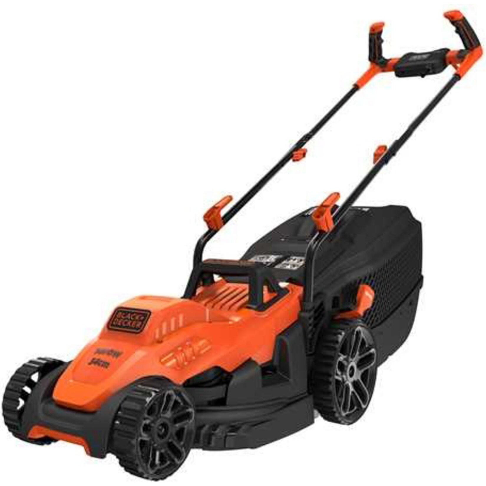 BLACK+DECKER Rasenmäher Rasenmäher BEMW461BH-QS, 34cm | 05035048682739