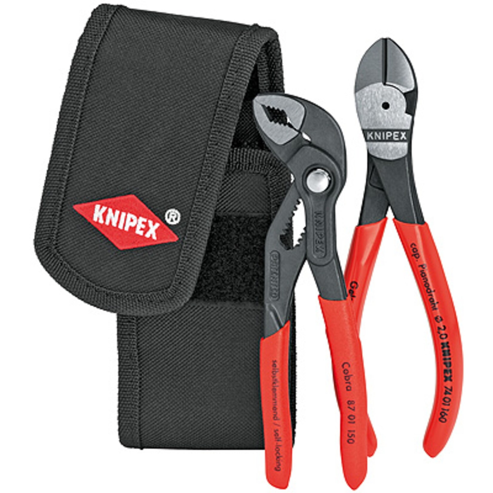 Knipex Zangen-Set Mini-Zangenset 002072V02, 2-teilig