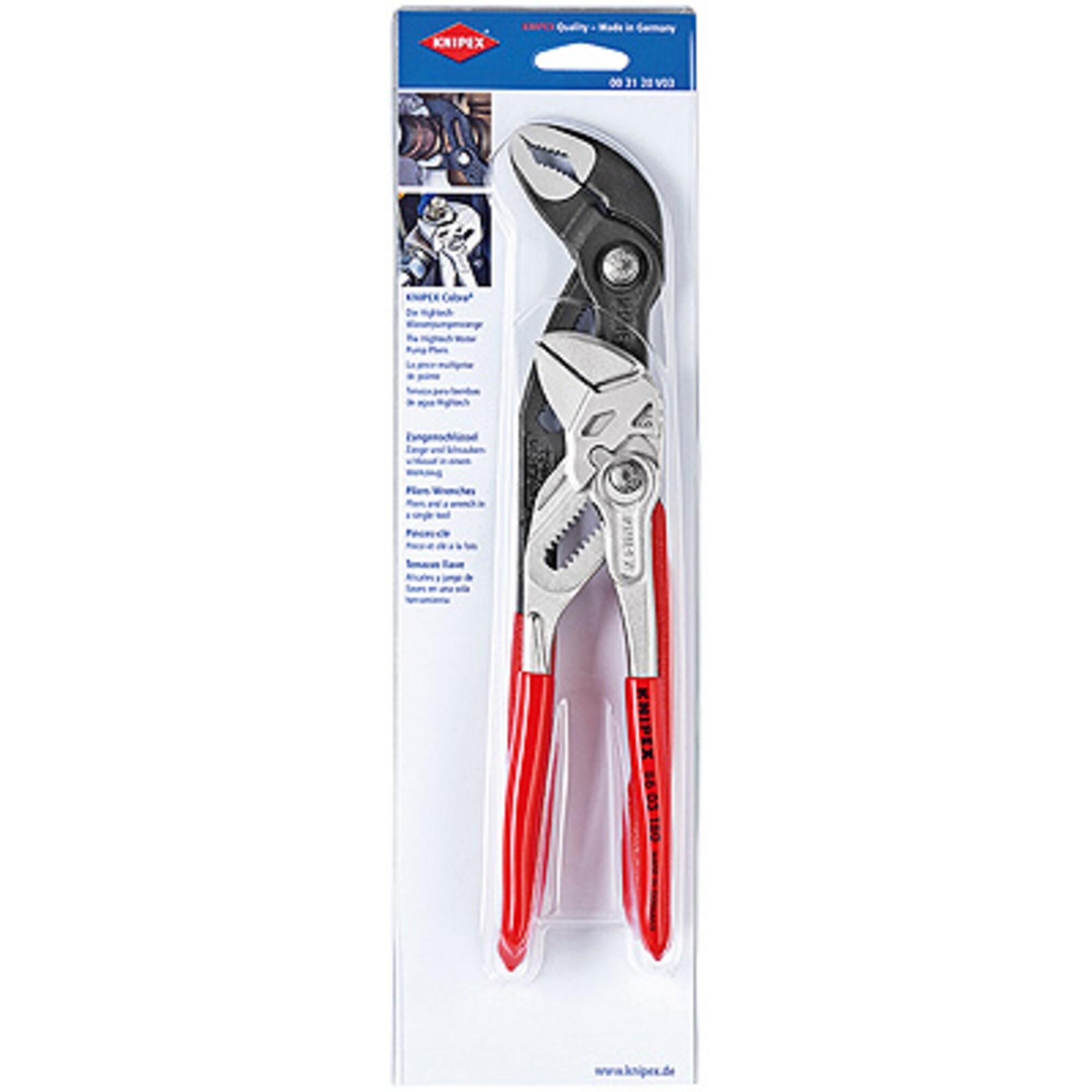 Knipex Zangen-Set Zangen-Set 003120V03, 2-teilig - Bild 1