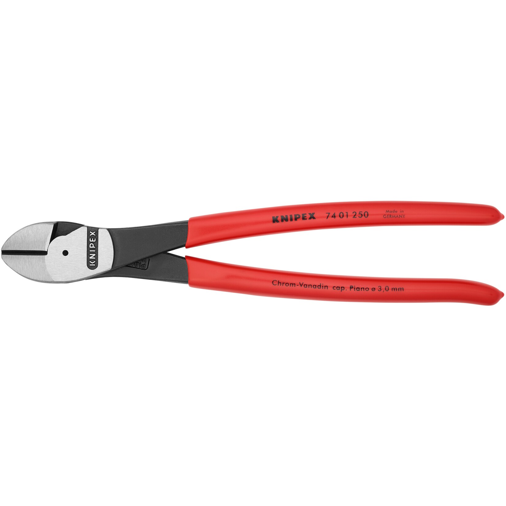 Knipex Schneid-Zange Kraft-Seitenschneider 74 01 250 | 04003773034063
