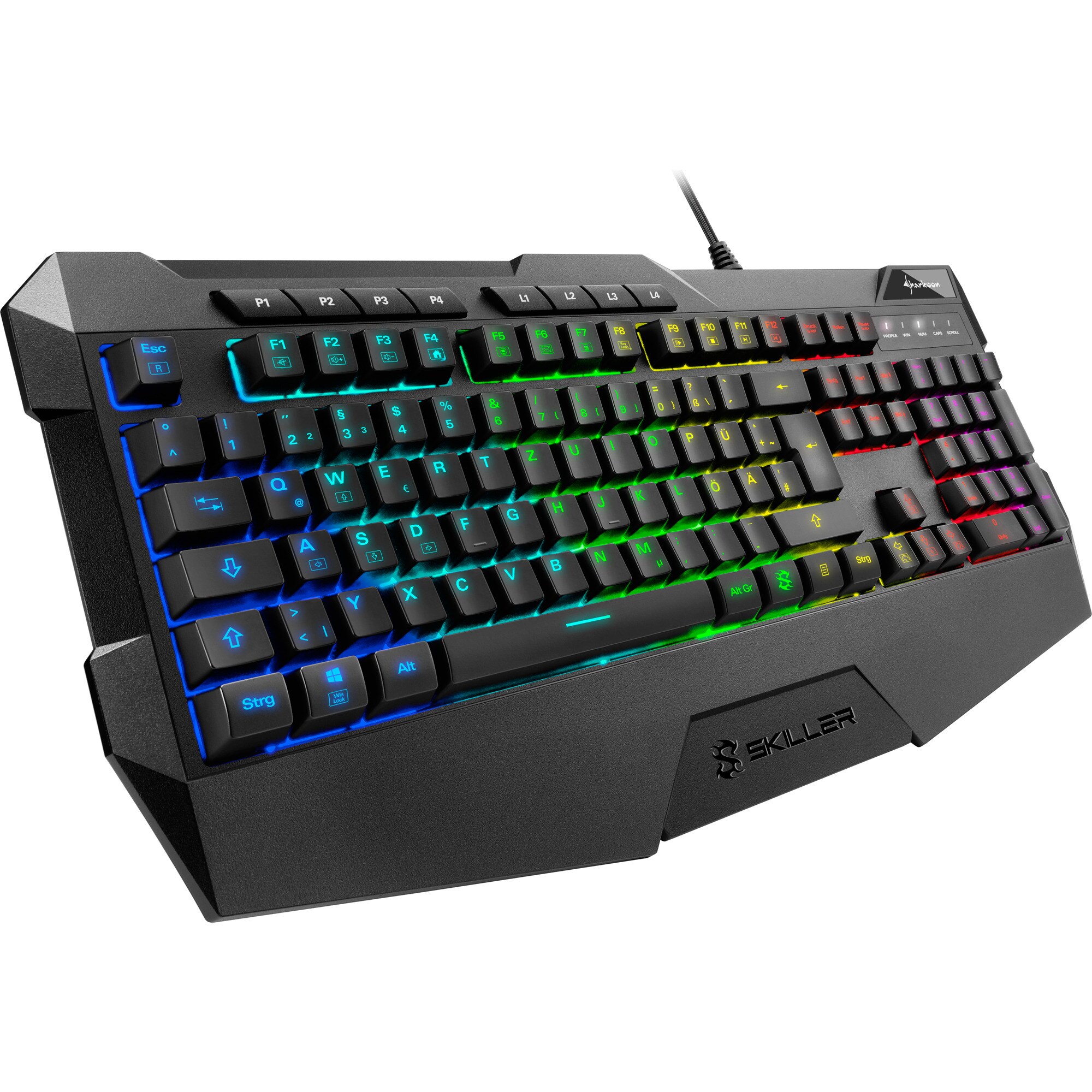 Sharkoon Gaming-Tastatur SKILLER SGK4 - Bild 1