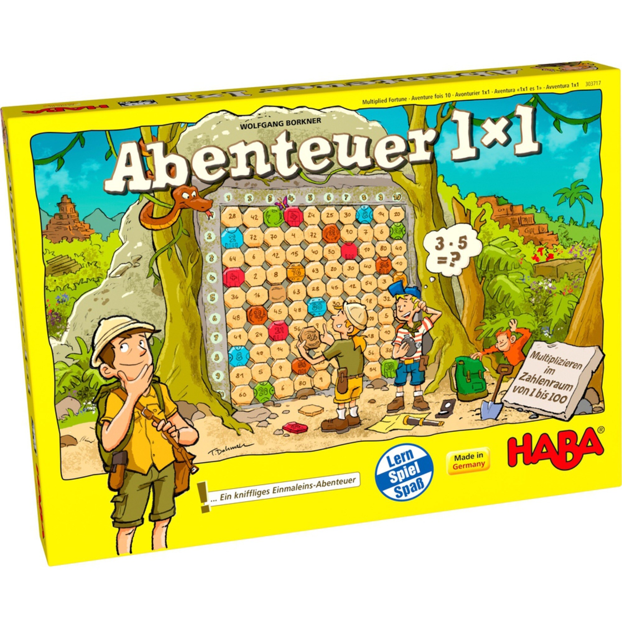 HABA Brettspiel Abenteuer 1x1 - Bild 1