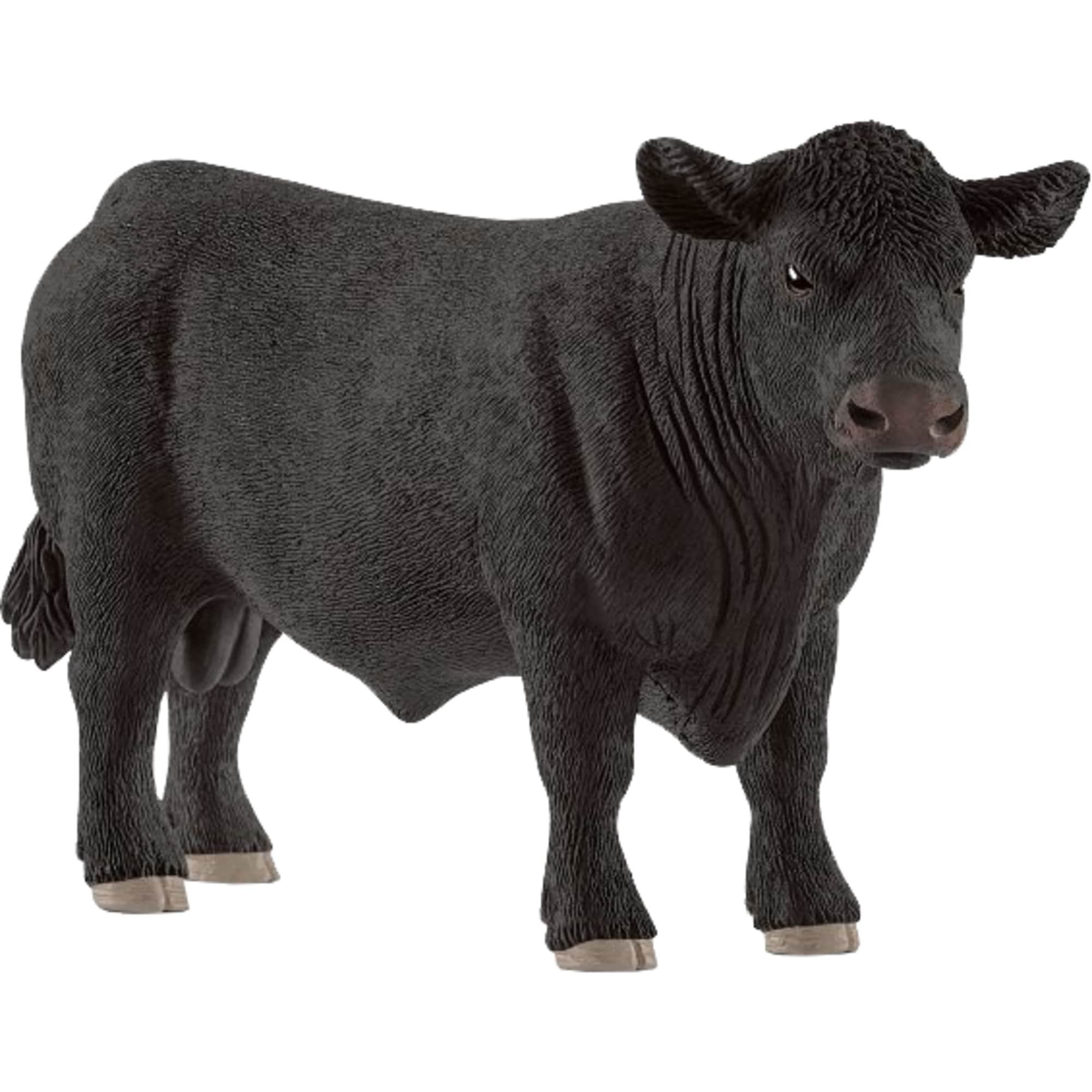 Schleich Spielfigur Farm World Black Angus Bulle - Bild 1
