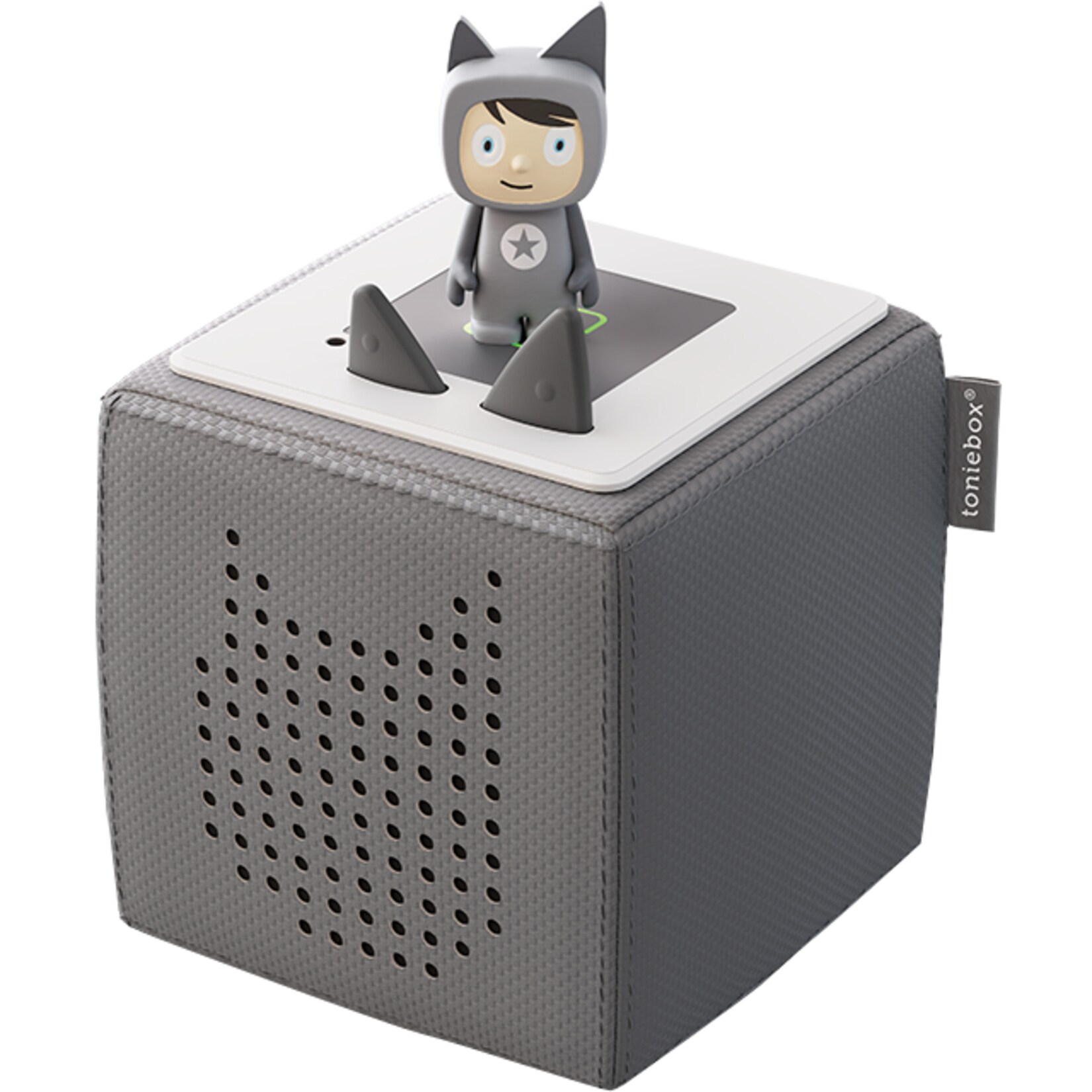 Tonies Lautsprecher Toniebox Starterset Anthrazit (Kreativ-Tonie) | 04251192107329