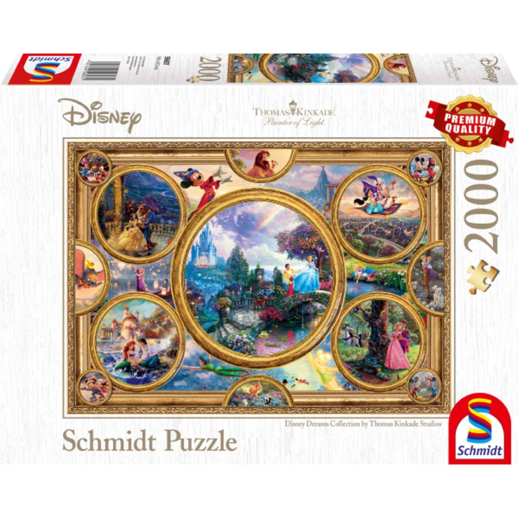 Schmidt Spiele Puzzle Puzzle Disney Dreams Collection | 04001504596071