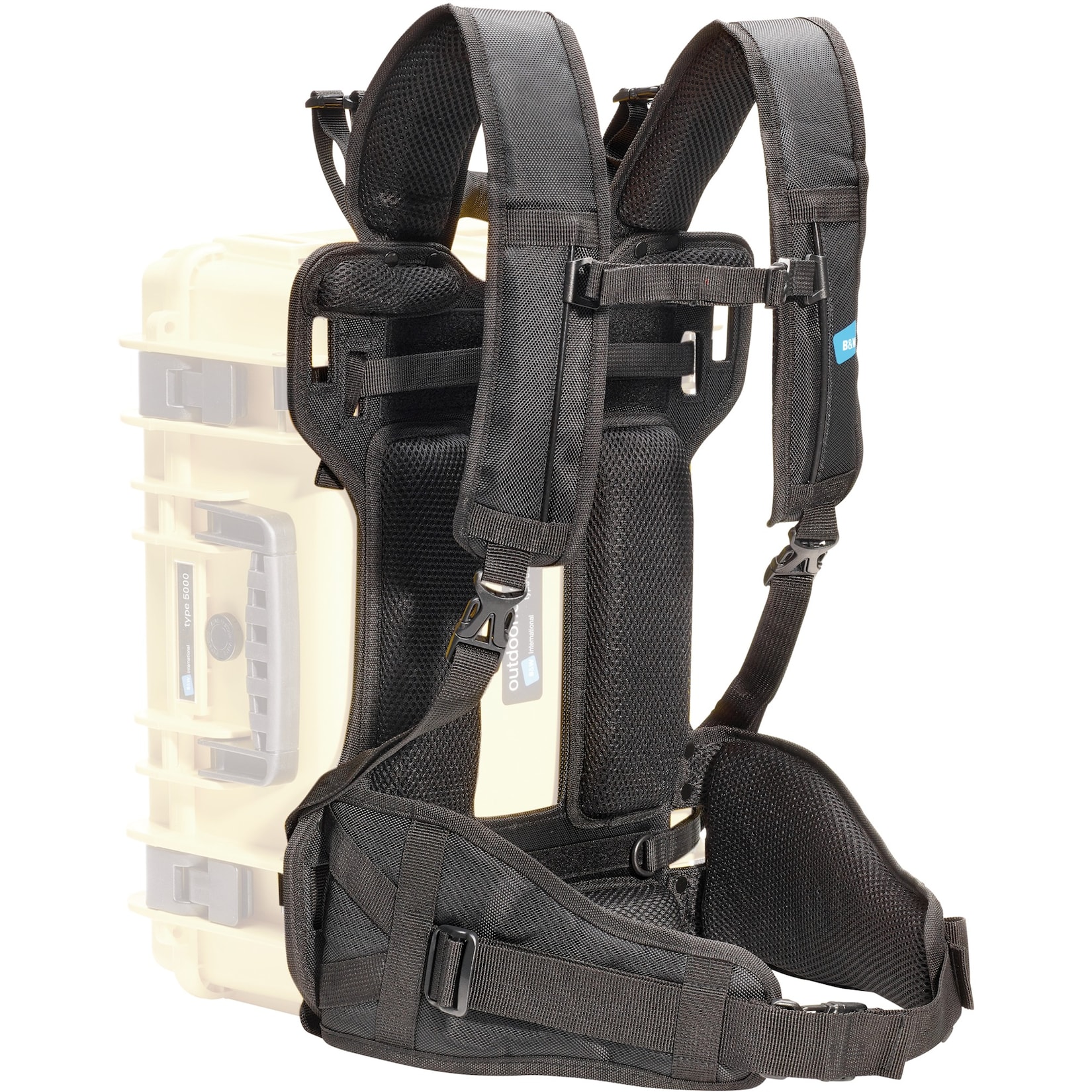 B&W Trageriemen Backpack System für Typ 5000/5500/6000