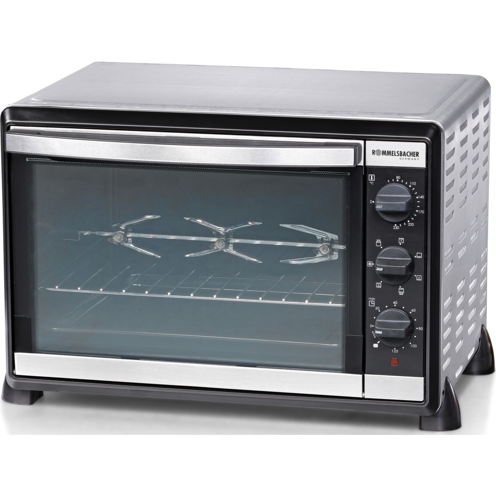 Rommelsbacher Mini-Backofen Back- und Grillgerät BG 1805/E | 04001797270306