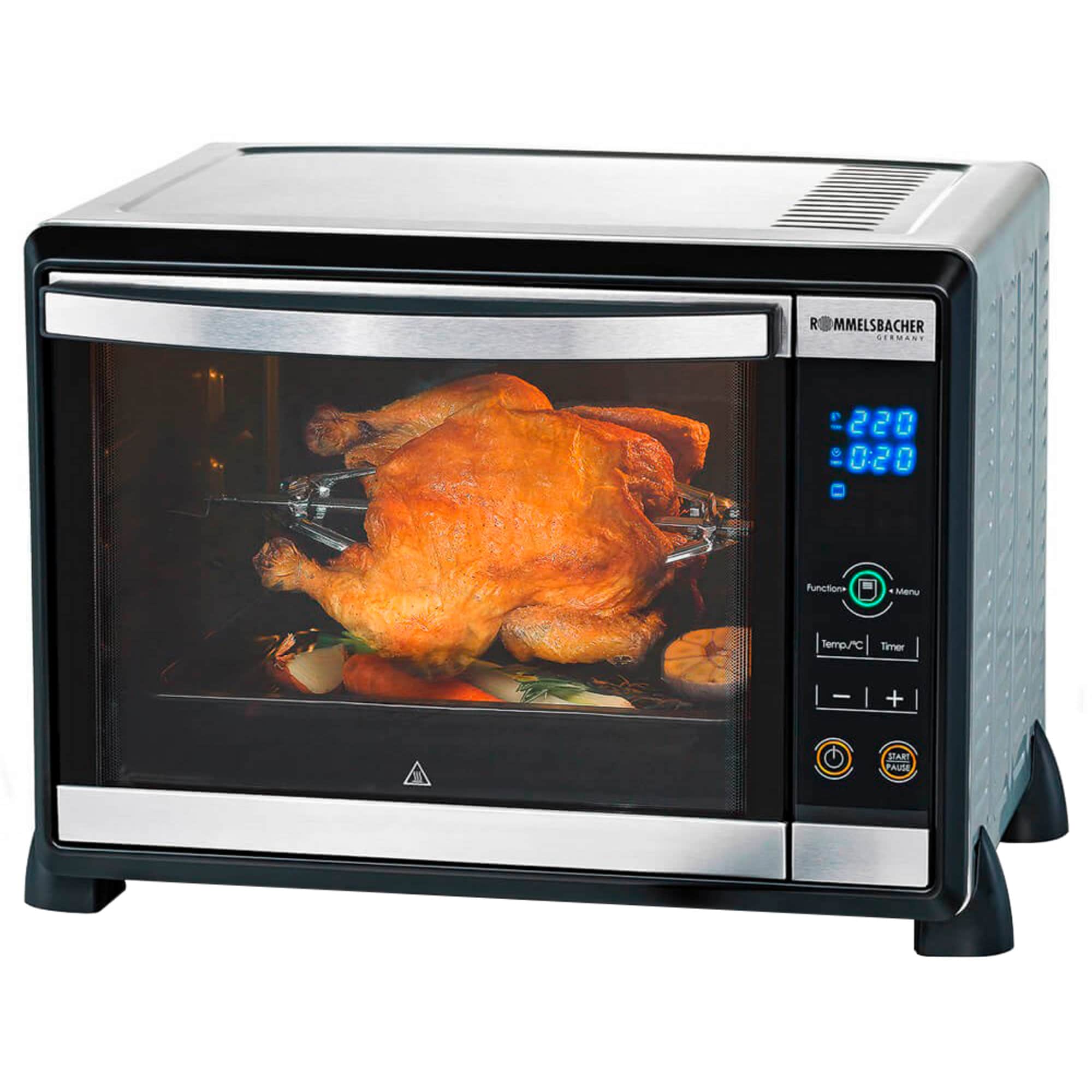 Rommelsbacher Mini-Backofen Back- und Grillger&auml;t BGE 1580/E - Bild 1