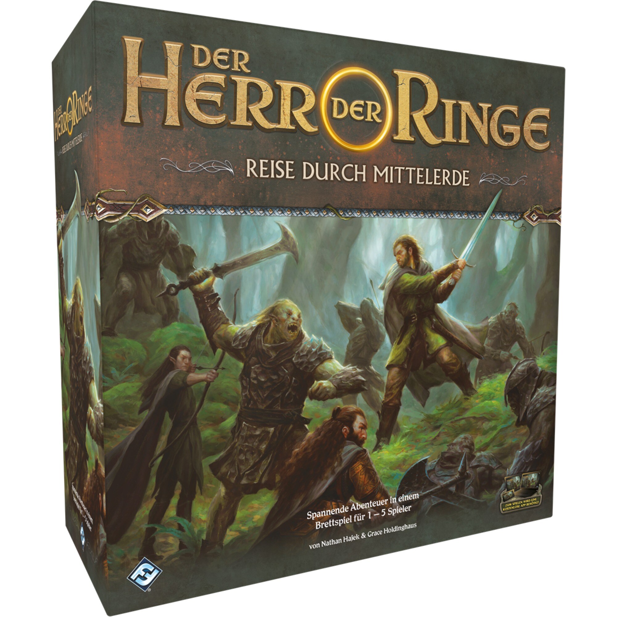 Asmodee Brettspiel Herr der Ringe: Reise durch Mittelerde - Bild 1