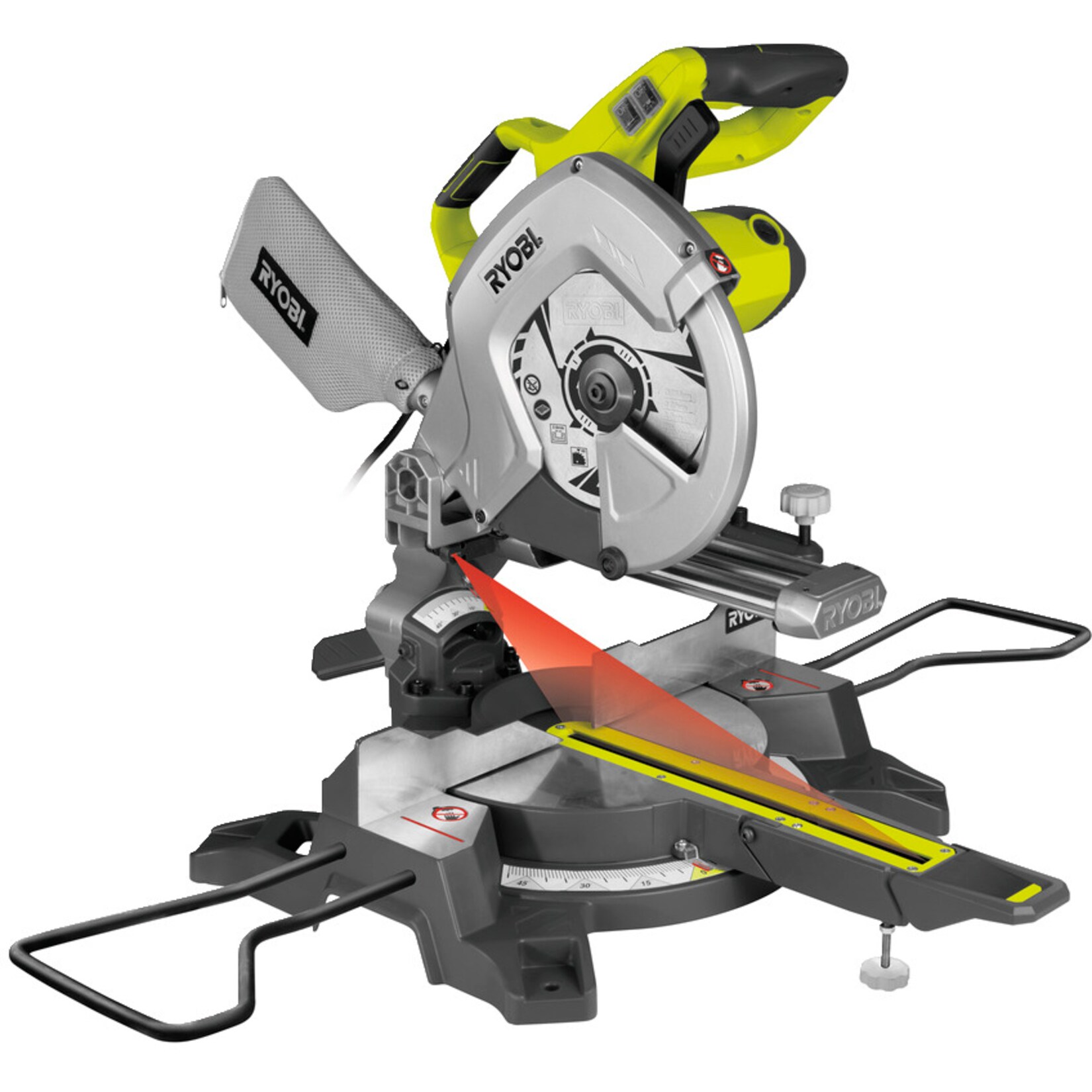 Ryobi Kapp-und Gehrungssäge Kapp-und Gehrungssäge EMS254L | 04892210119148