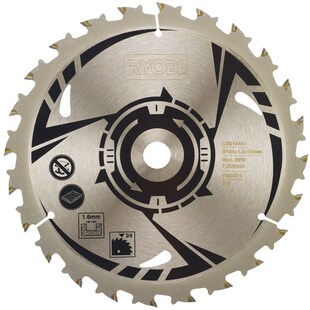 Ryobi Sägeblatt HM-Kreissägeblatt CSB184A1, Ø 184mm, 24Z - Bild 1