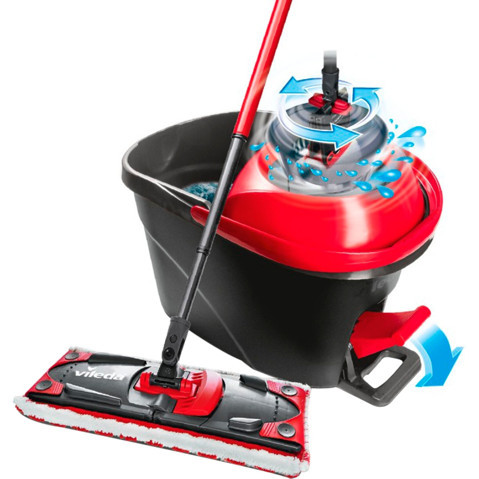 Vileda Bodenwischer Wischer ULTRAMAX 2in1 TURBO Komplettset | 04023103206236