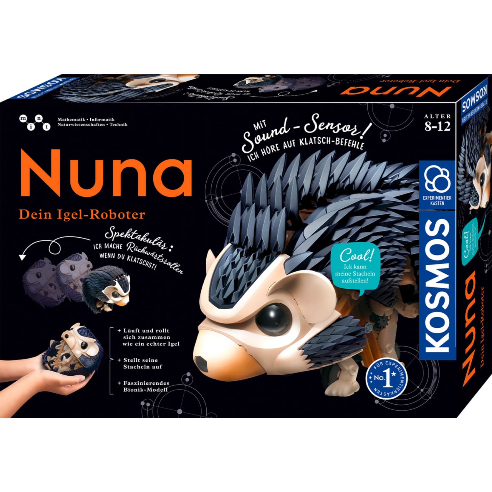Kosmos Experimentierkasten Nuna - Dein Igel-Roboter